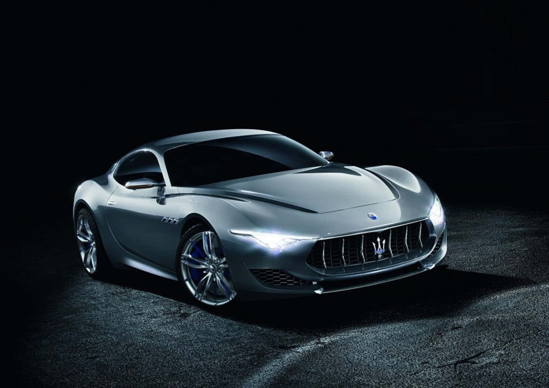 Maserati Granturismo Concept-tapet Wallpaper