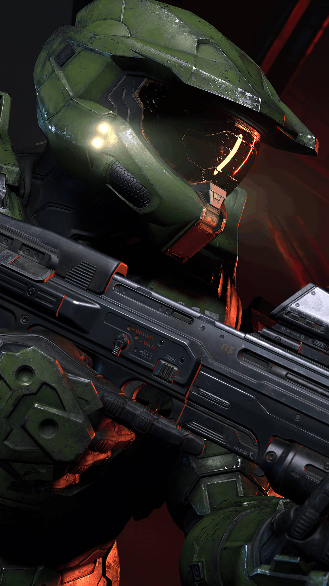 4k Master Chief With A Weapon