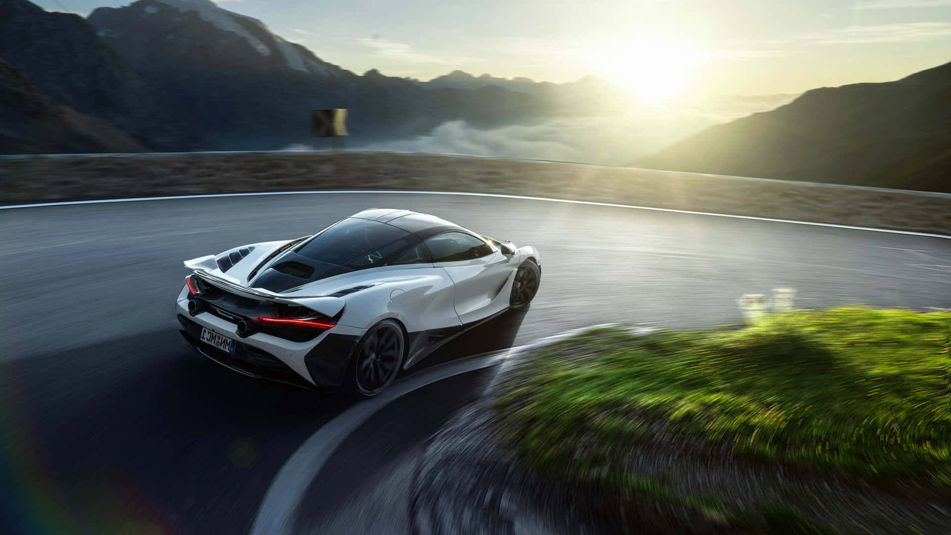 Luxury meets performance with the 4K McLaren 720s.