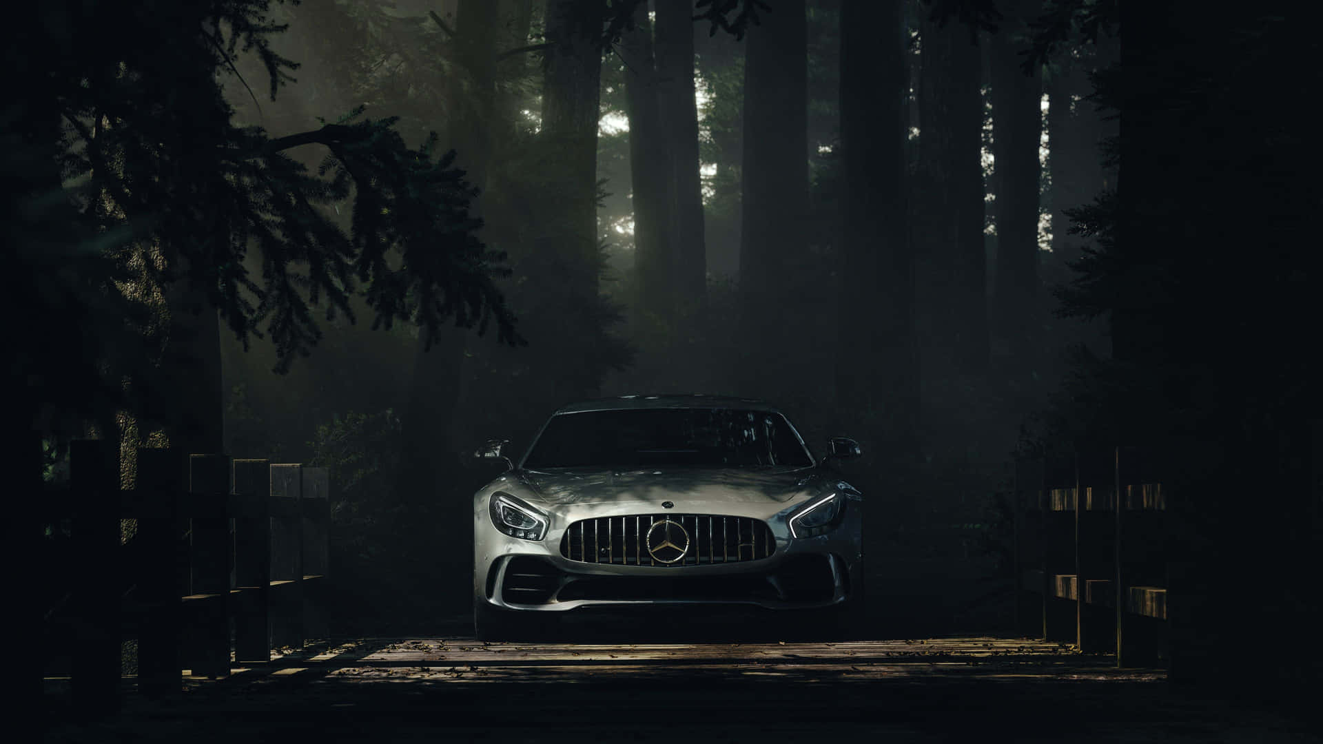 Sleek Mercedes-Benz in 4K Resolution