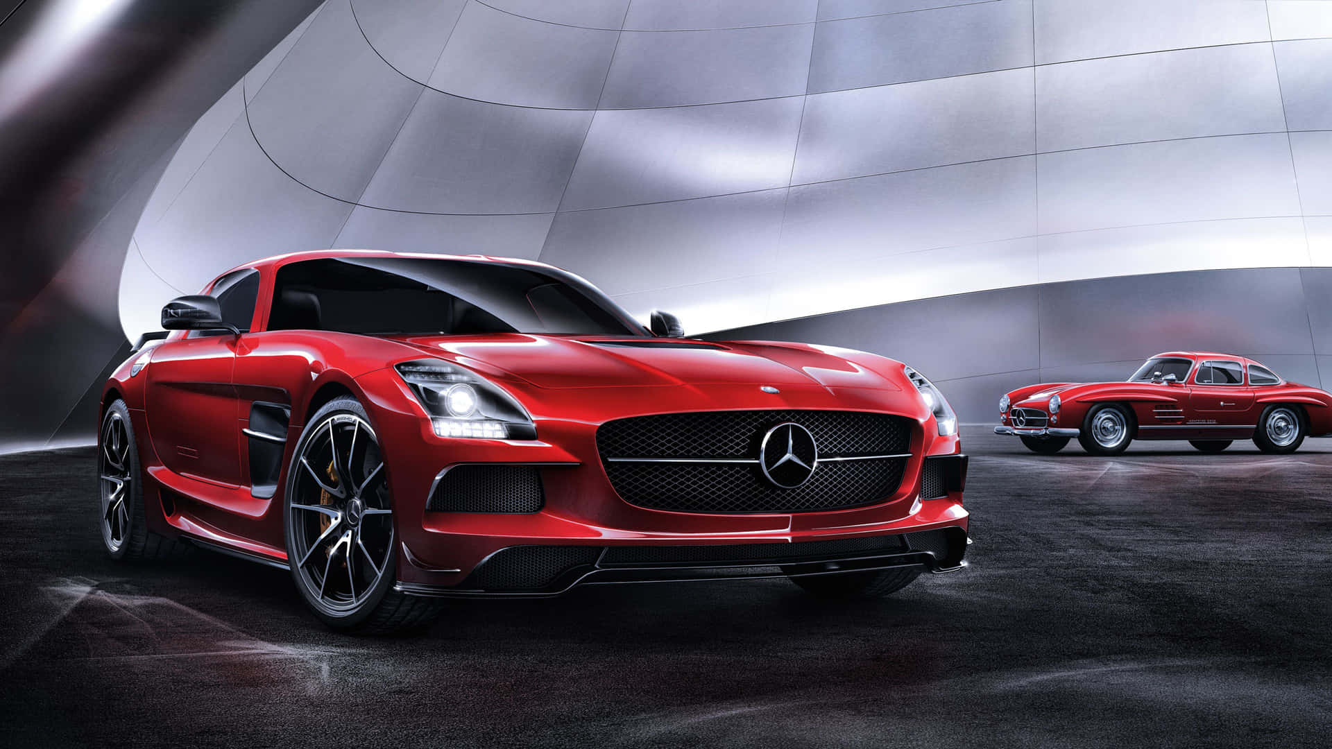 Stunning 4K Mercedes Background Featuring a Sleek and Modern Mercedes Vehicle