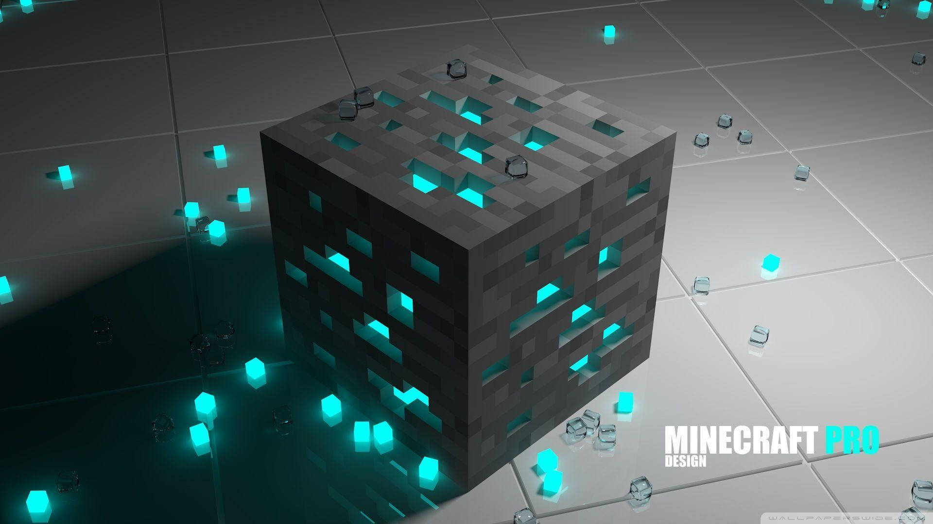 4k Minecraft Black Brick