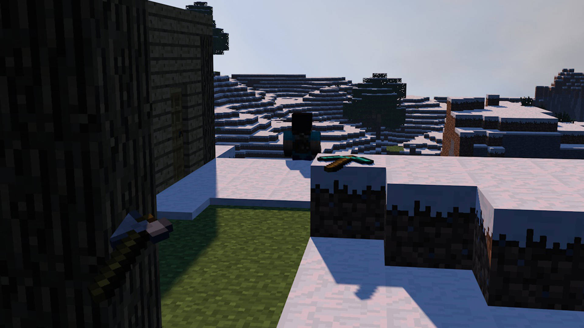 4k Minecraft Brick Hills