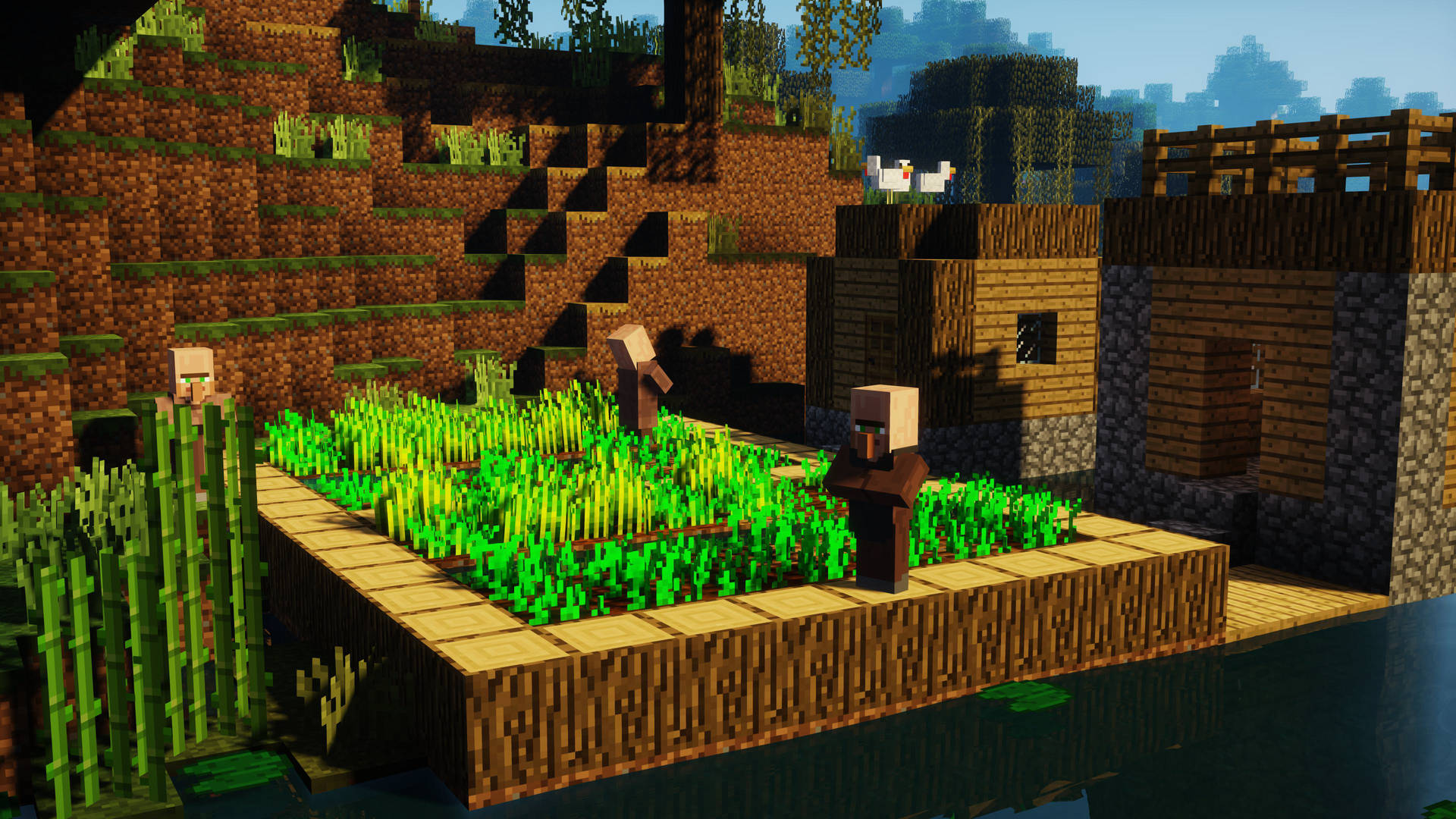 4k Minecraft Farm