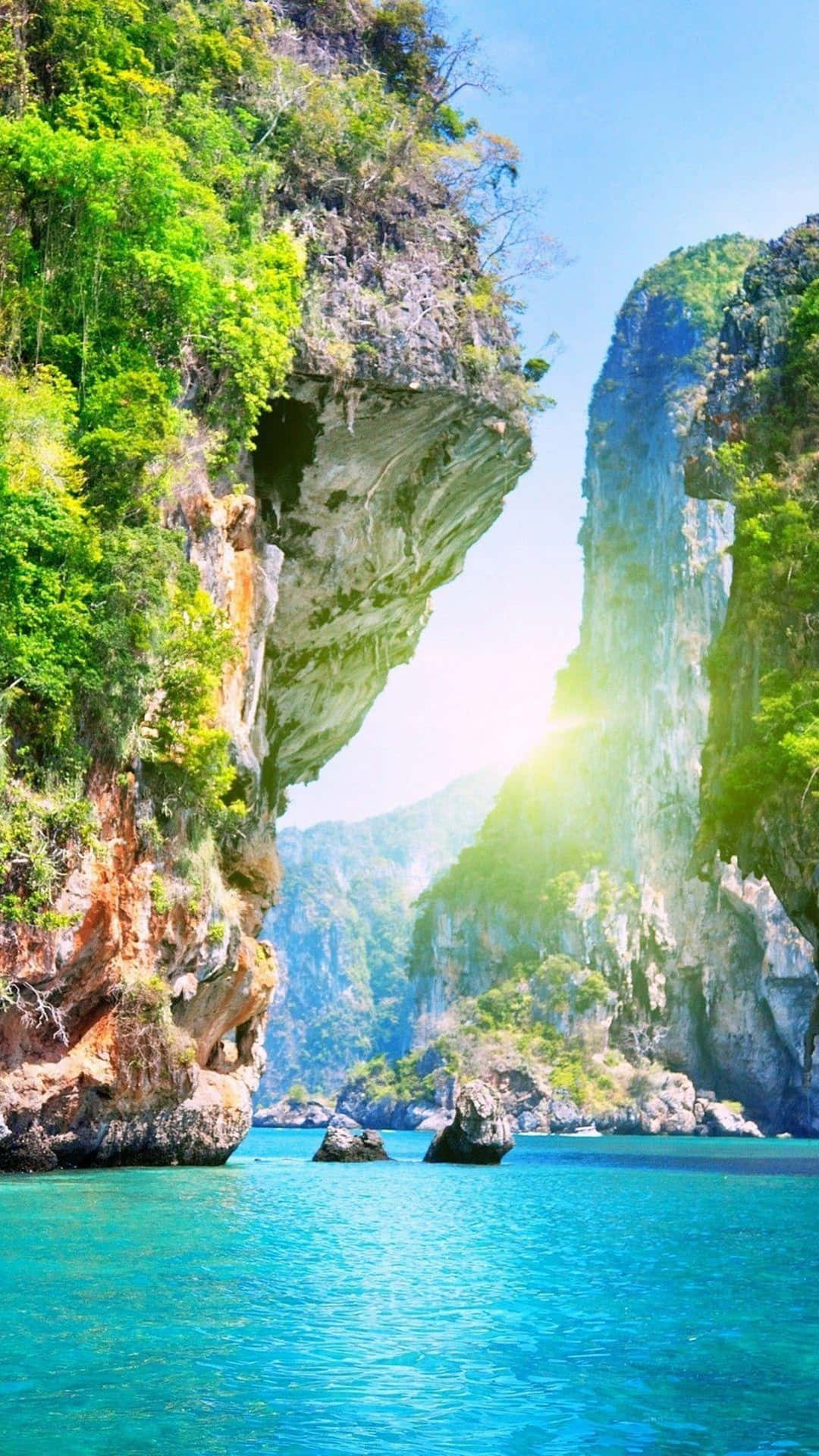 Rock Mountain Natur 4K iPhone Wallpaper