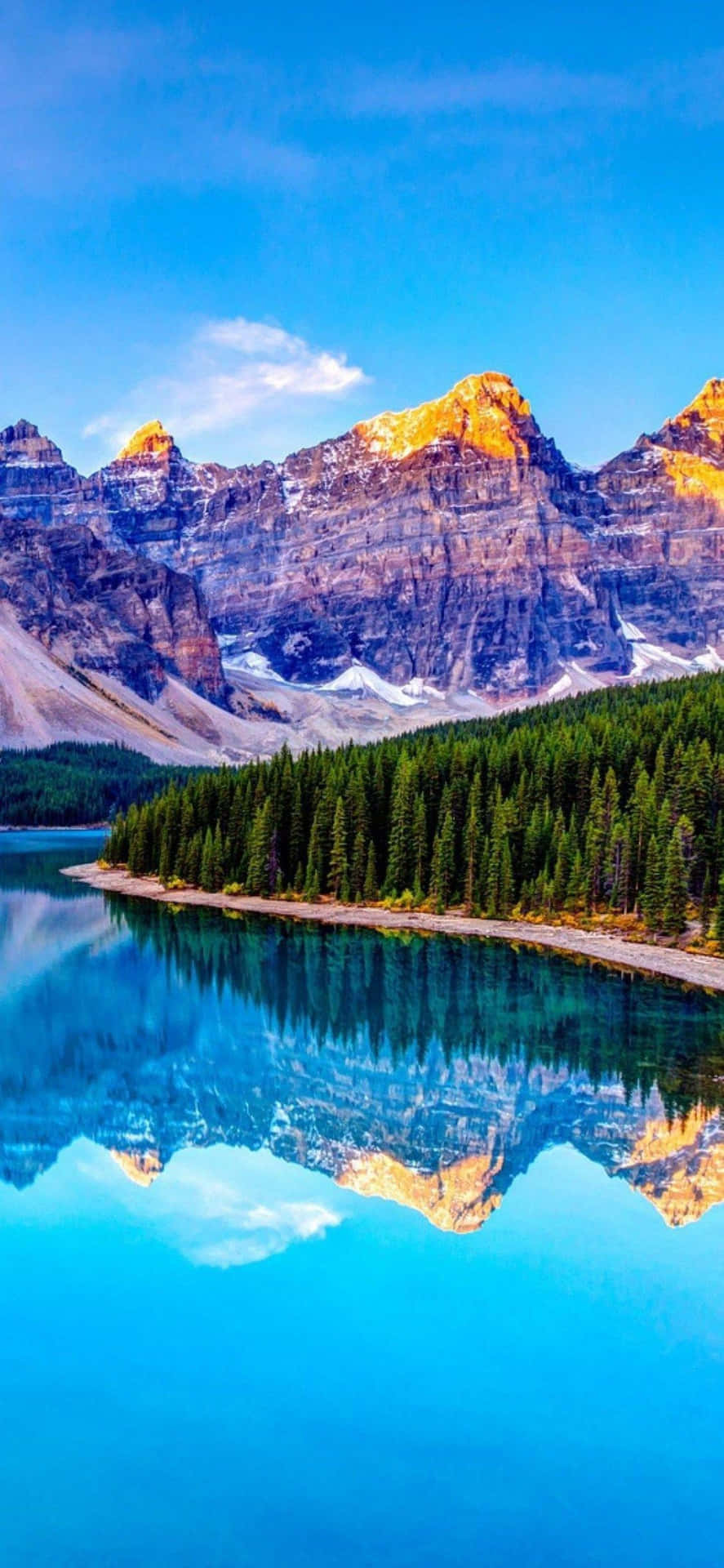 Calm Lake Nature 4K iPhone Wallpaper