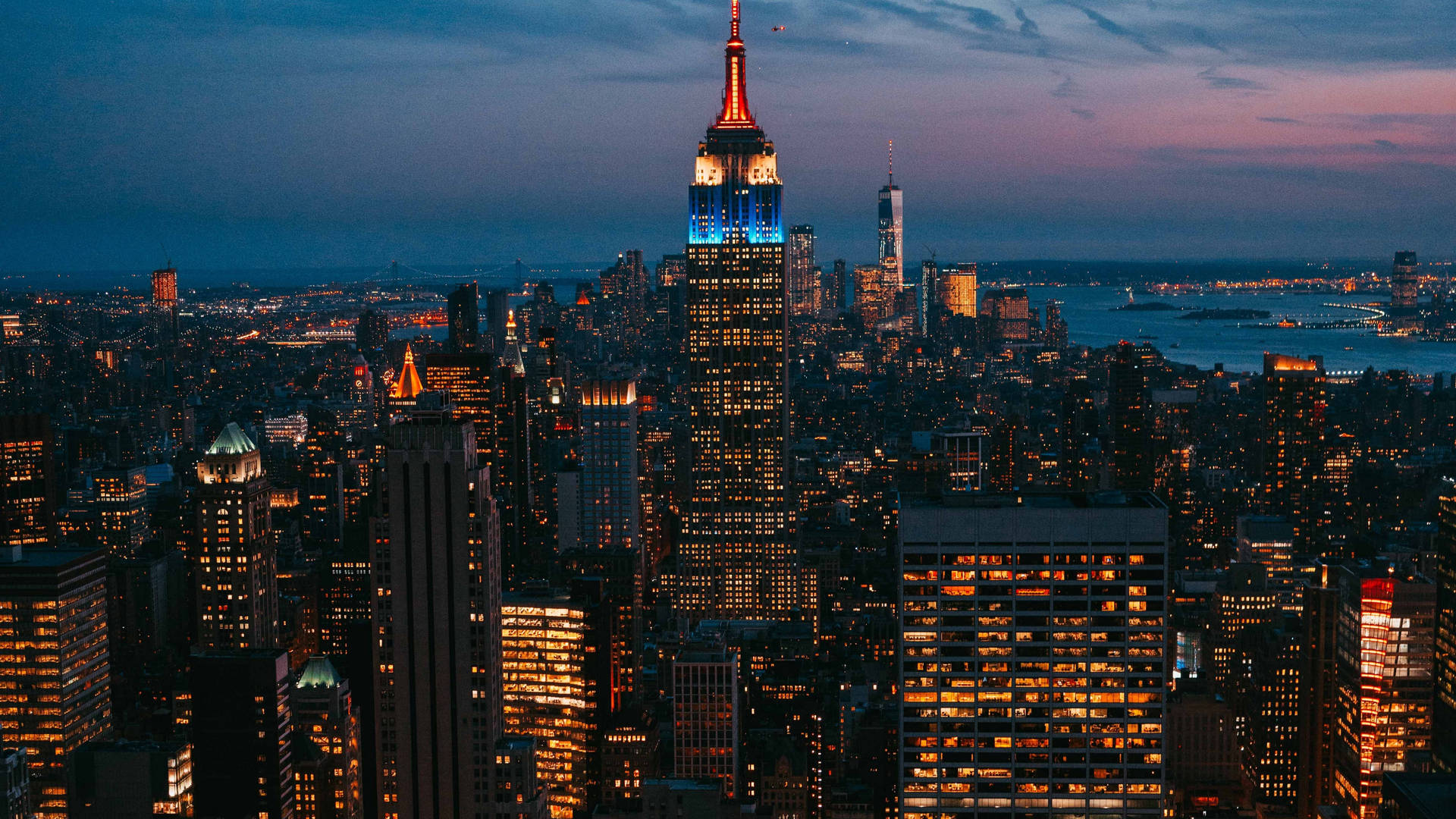 Empirestate Building In 4k New York City - Empire State Building In 4k New York City Sfondo