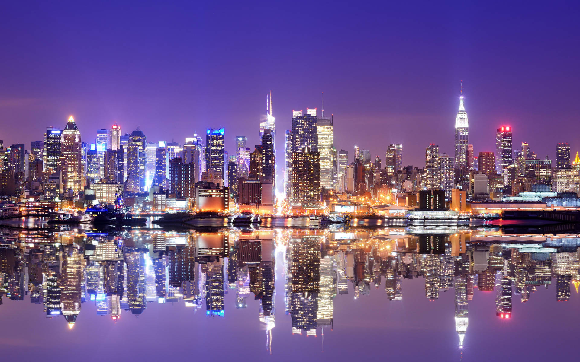 4k New York City Reflection Wallpaper