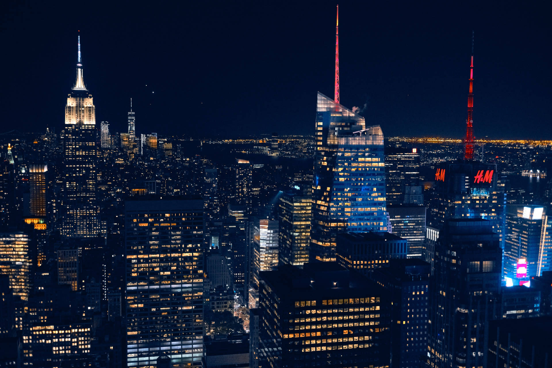 4k New York City Night View Wallpaper