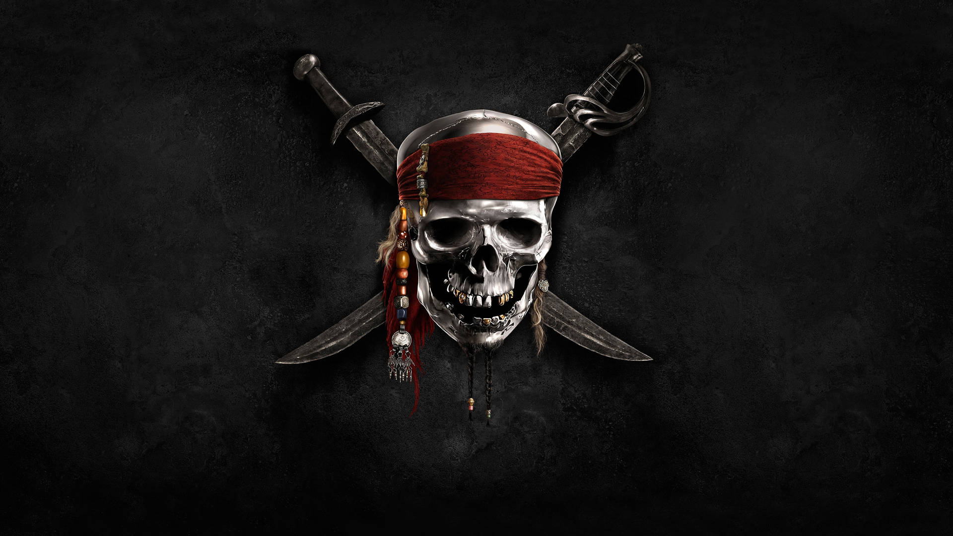 4K Pirate Skull Wallpaper