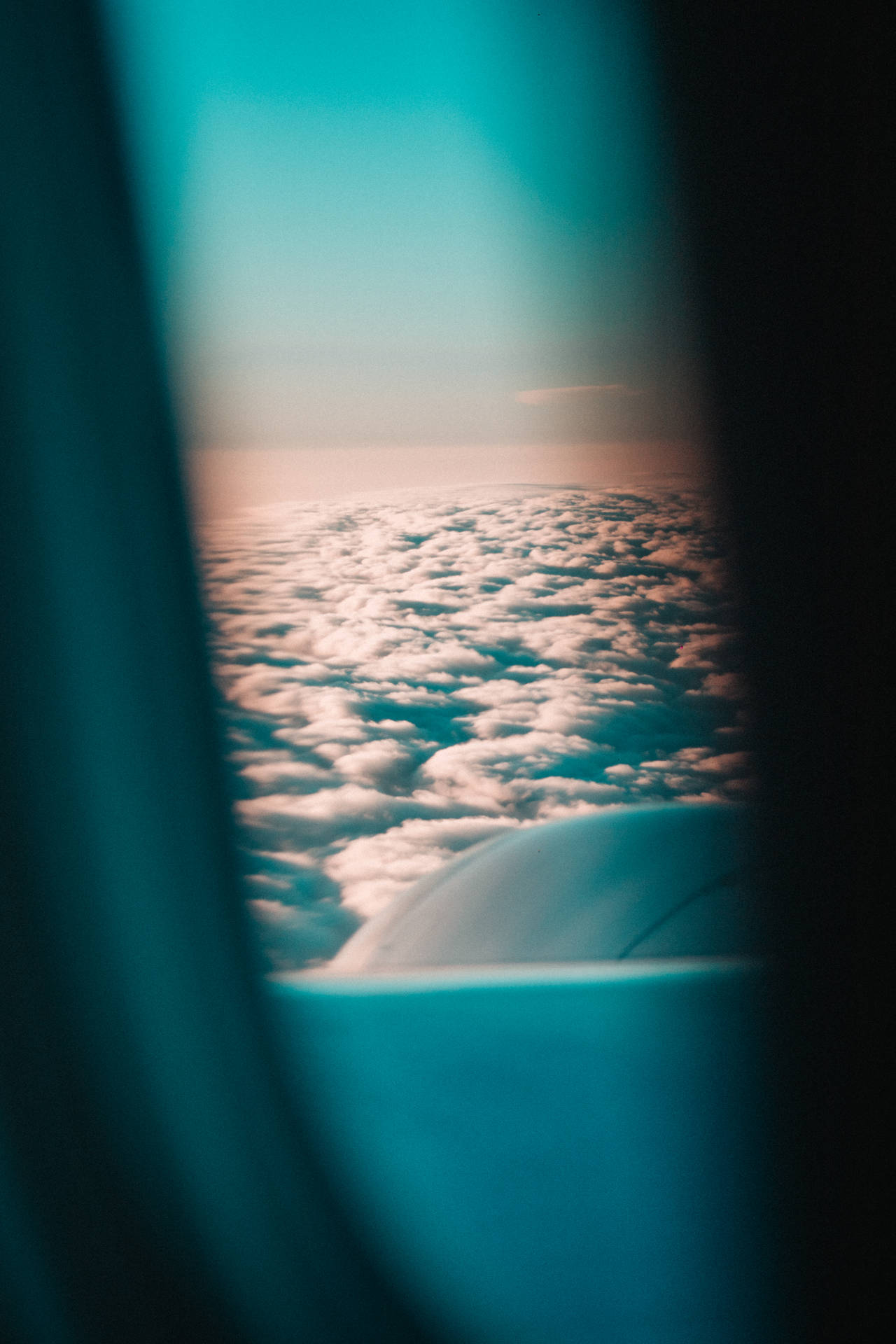 4k Plane Window View Wallpaper
