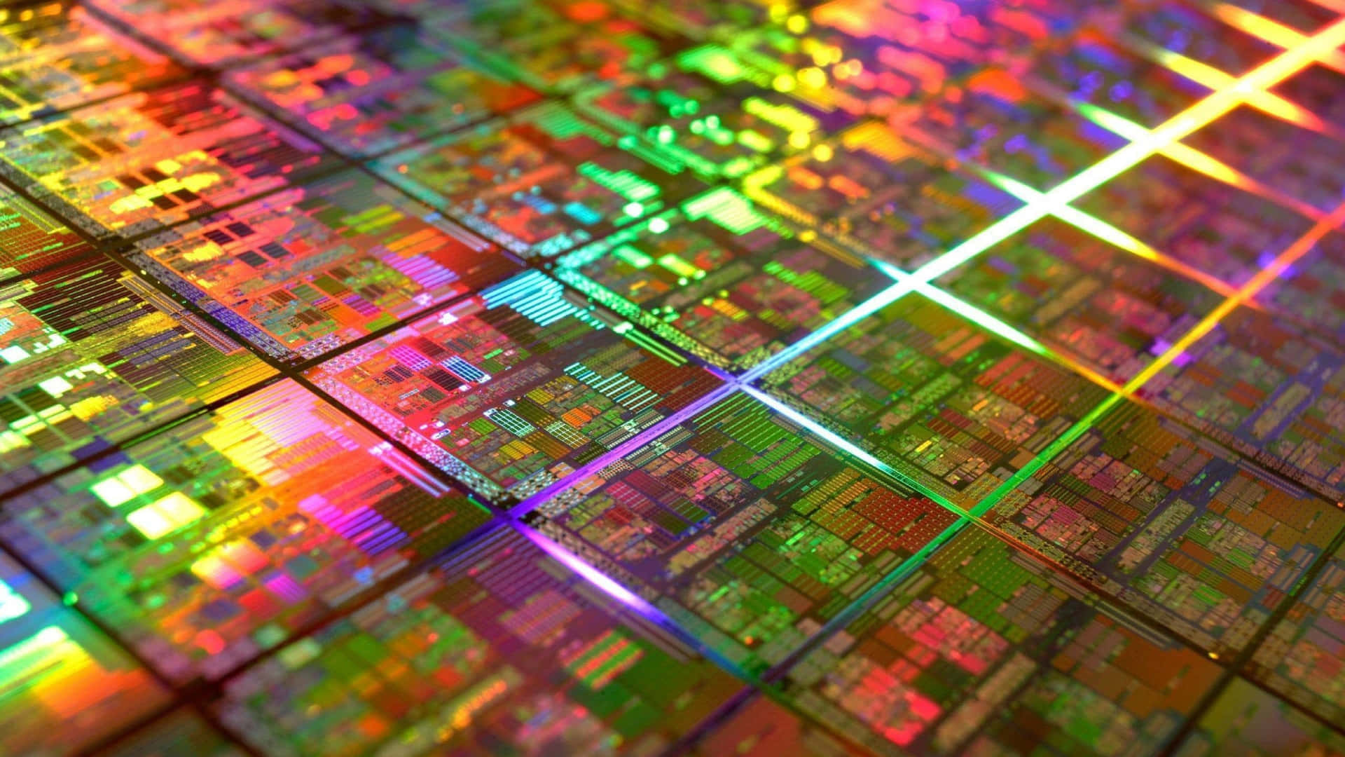 Advanced 4K Processor Chip Wallpaper