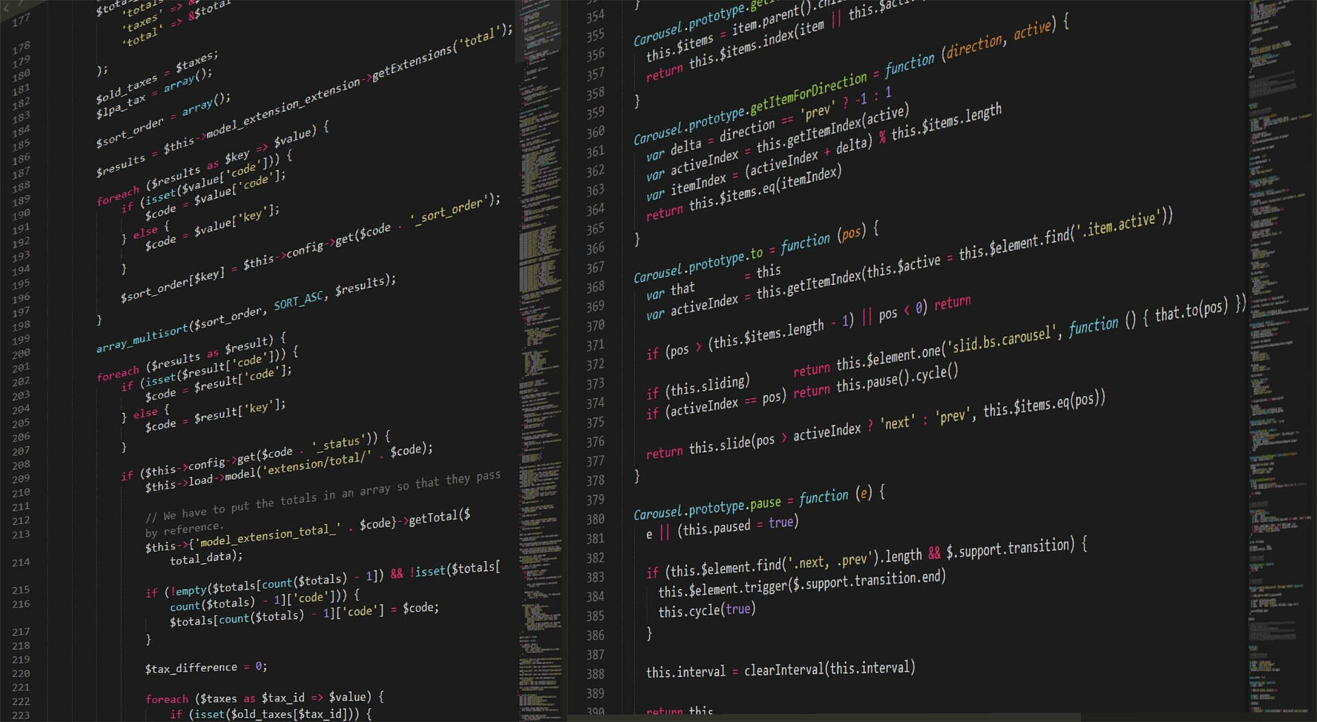 4k Programmering Codec Screen Wallpaper