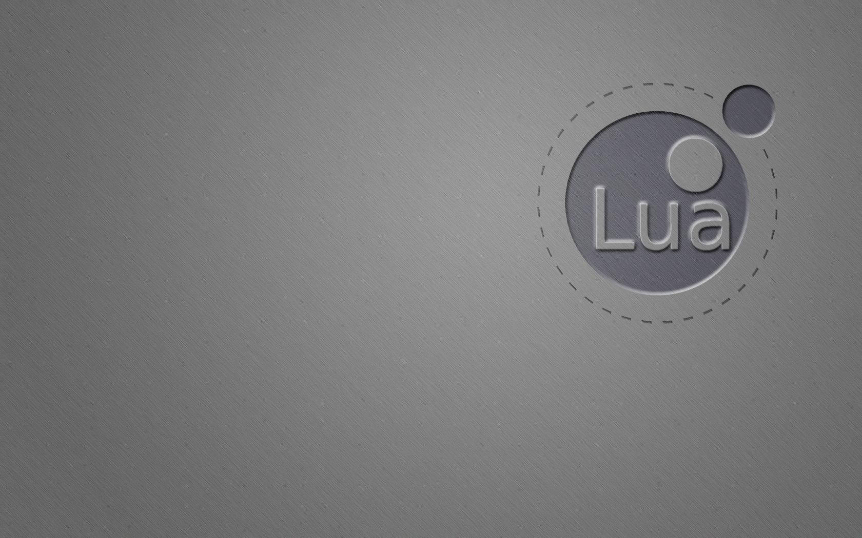 4k Programmering Lua Logo Wallpaper