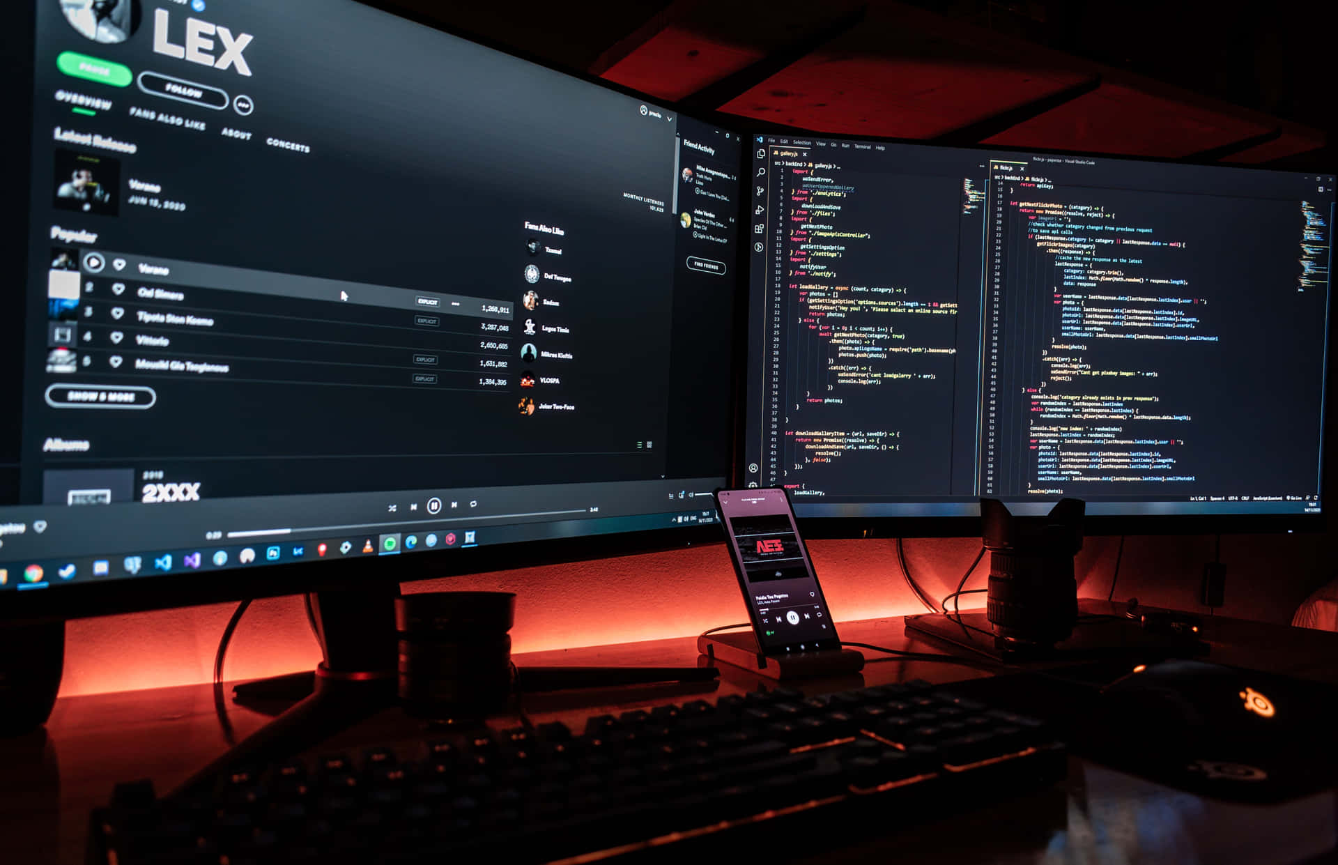 Bring your code to life with this 4K programming background
