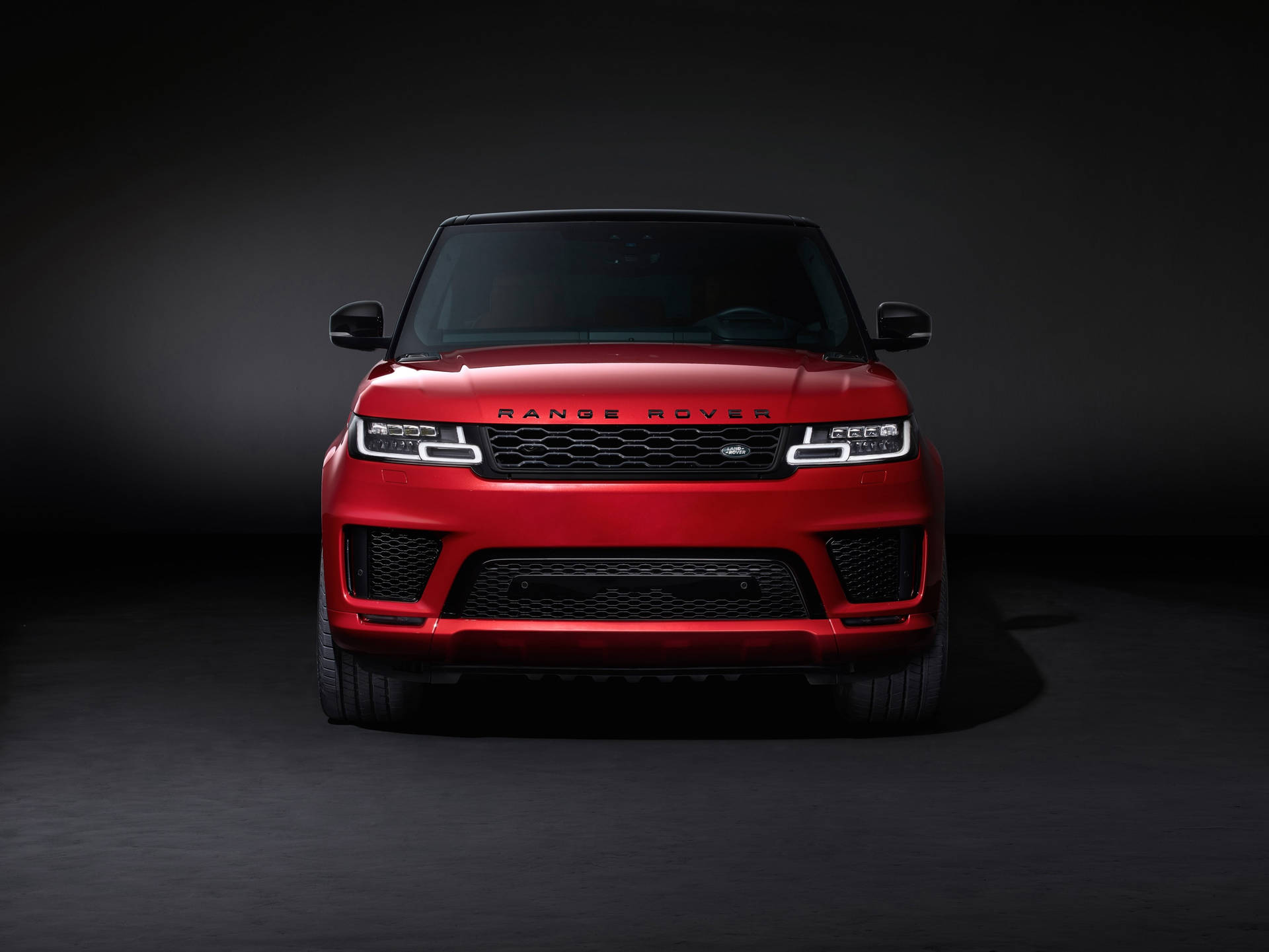 4k Range Rover Sport In Red Wallpaper