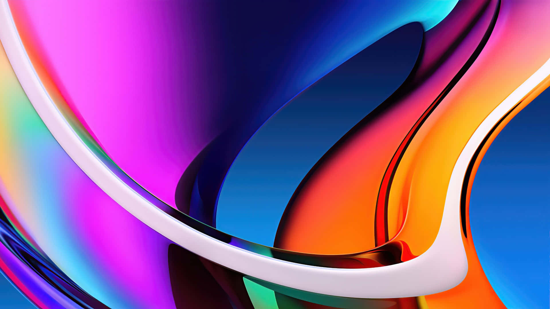 A Colorful Abstract Design Wallpaper