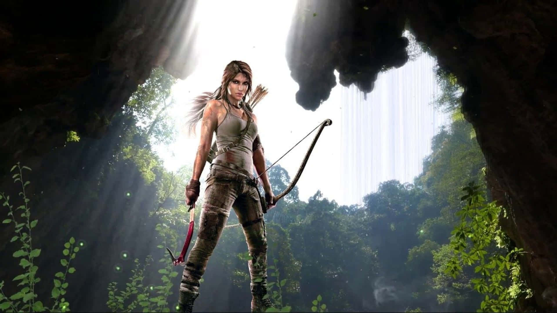 Seriede Tomb Raider En 4k Fondo De Shadow Of The Tomb Raider