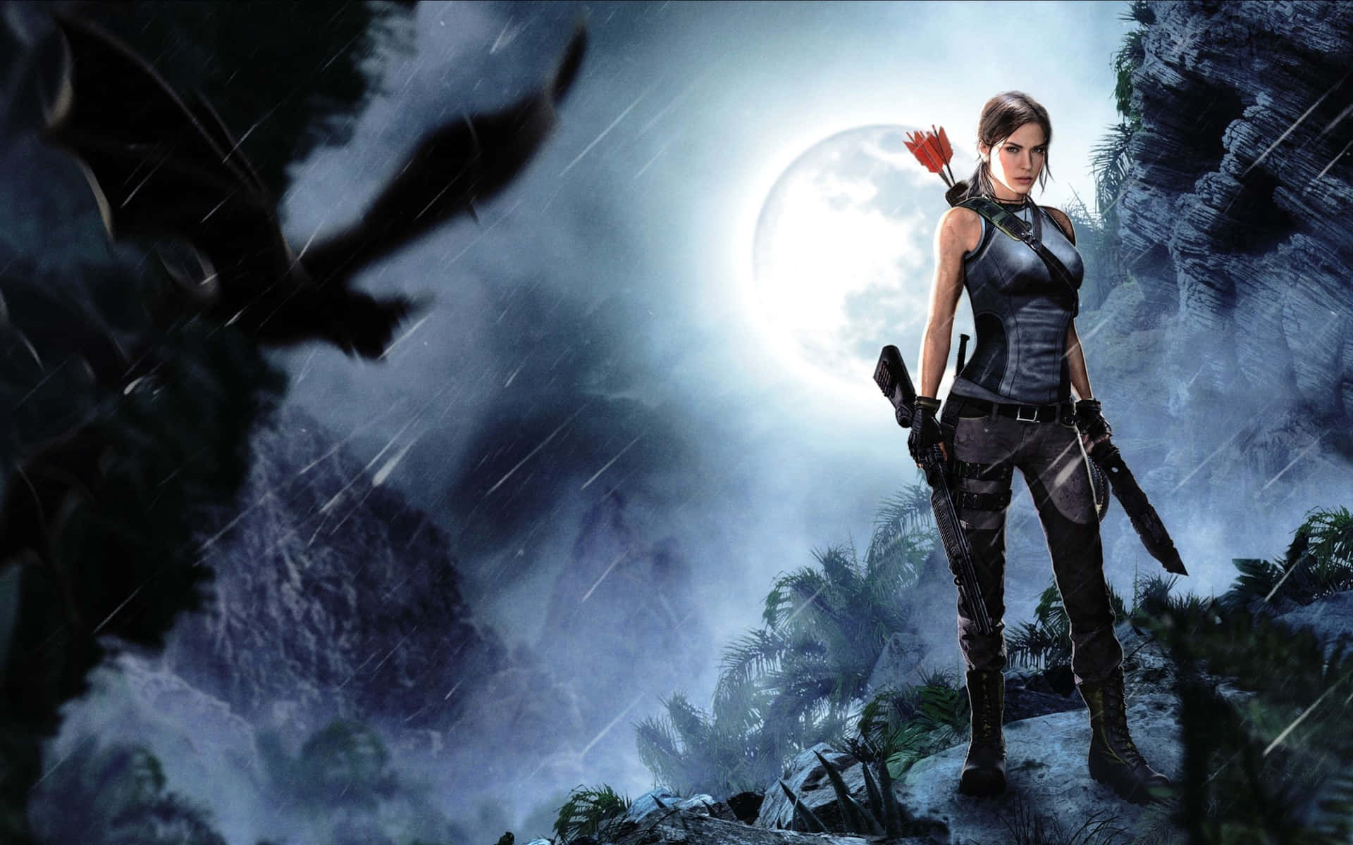 Protagonist Lara Croft 4k Shadow Of The Tomb Raider Background