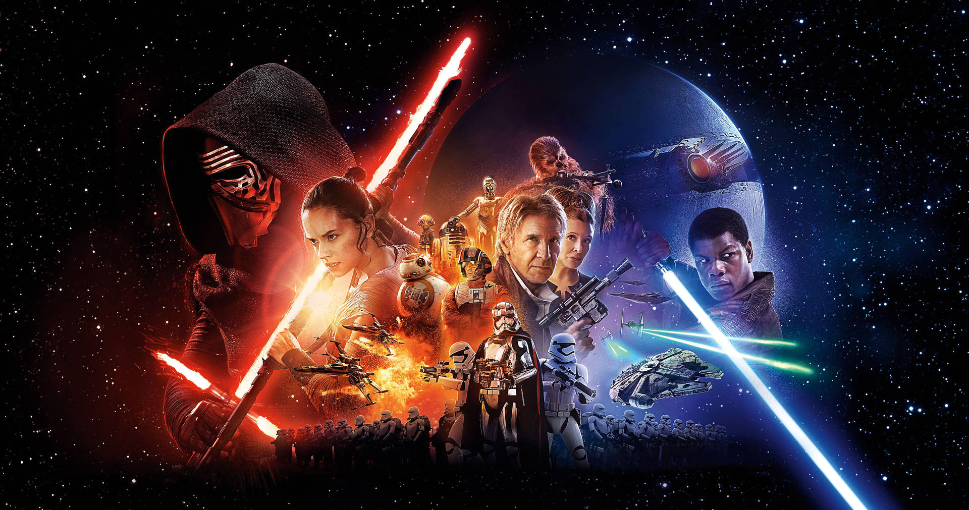 4k Star Wars The Force Awakens Wallpaper