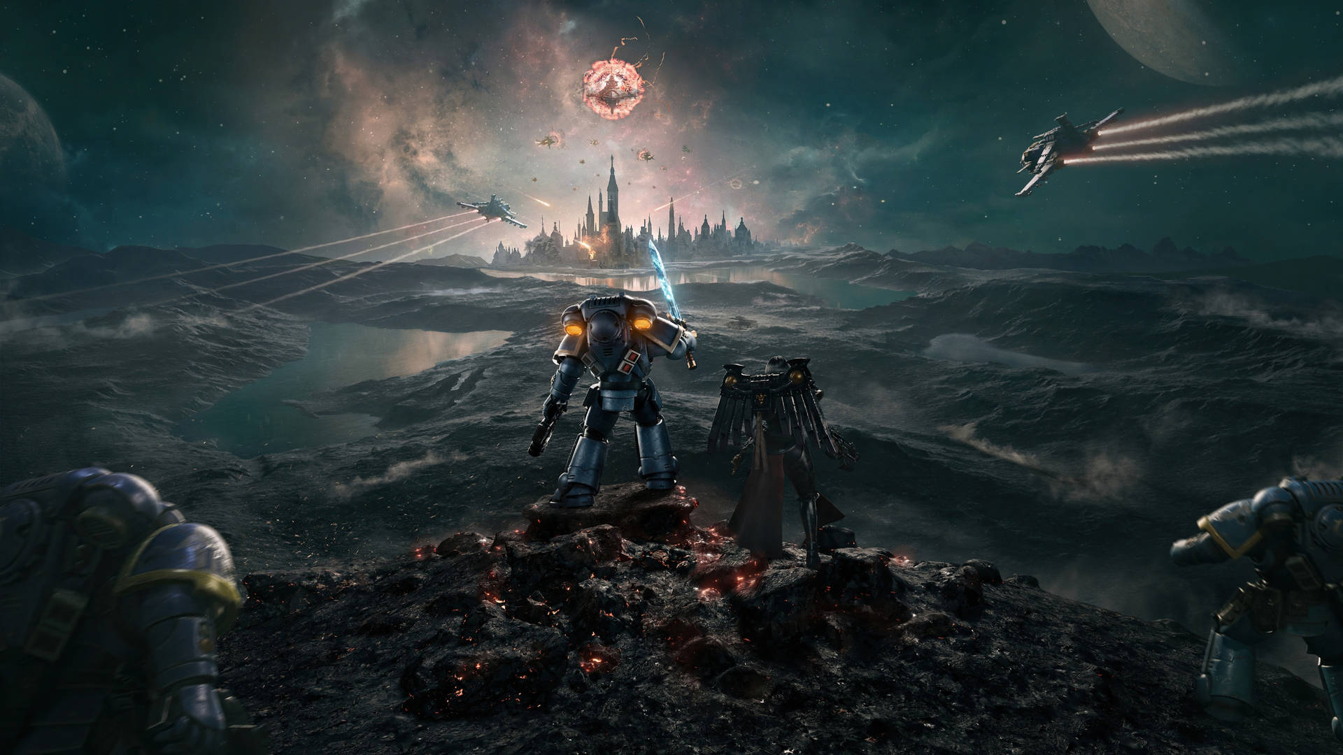 4K resolution video game graphics come to life in Starcraft Wallpaper