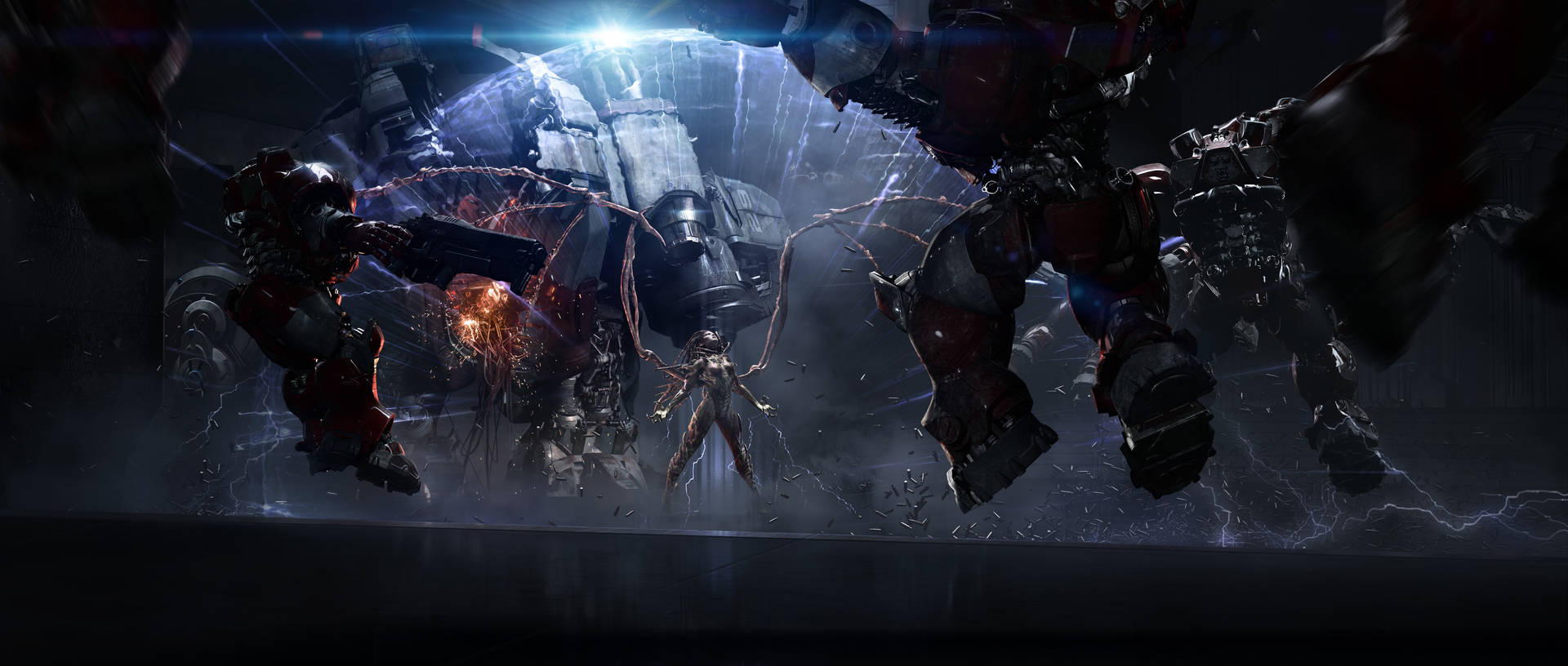 4k Starcraft Power Armored Characters Wallpaper