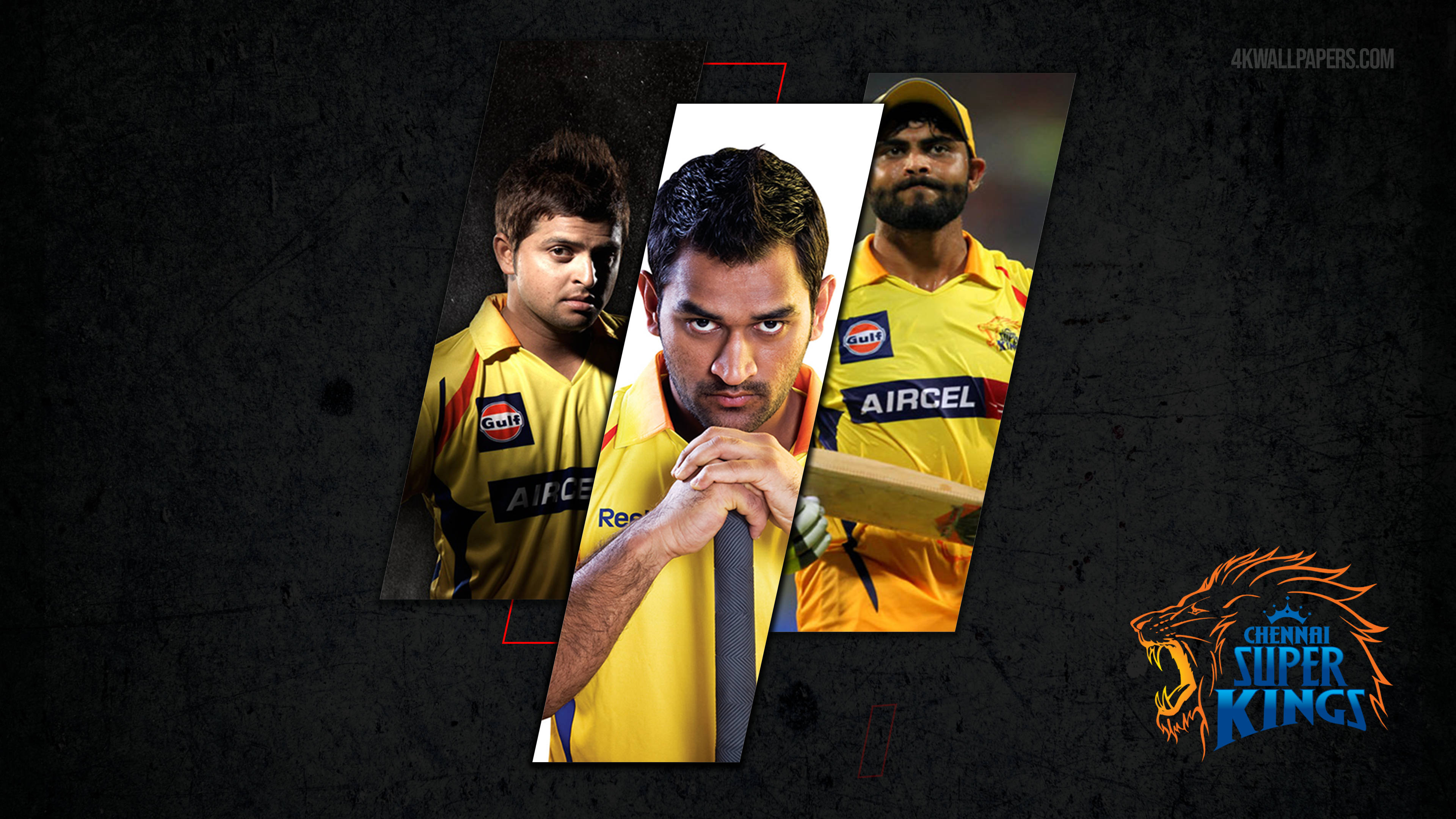 4K Super Kings Cricket Team Wallpaper