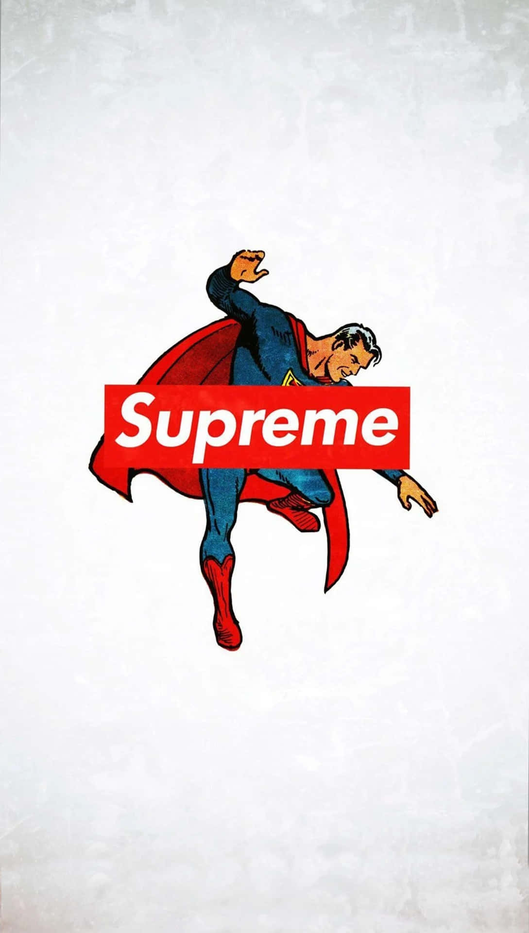 Superman4k Supremo Em Grunge. Papel de Parede