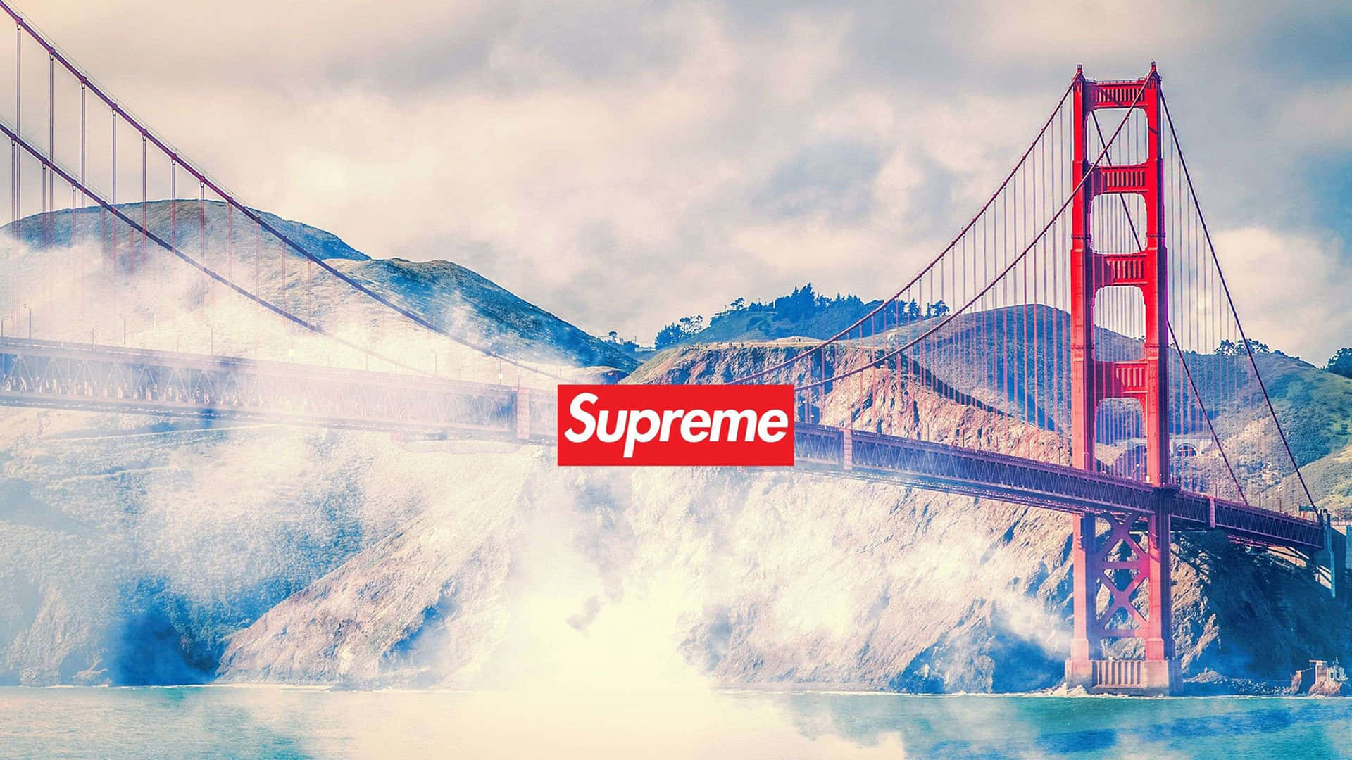 4k Supreme Golden Gate Bridge Wallpaper