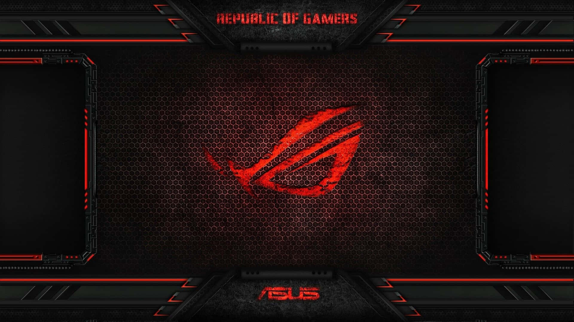 4k Tech Republic Of Gamers Background