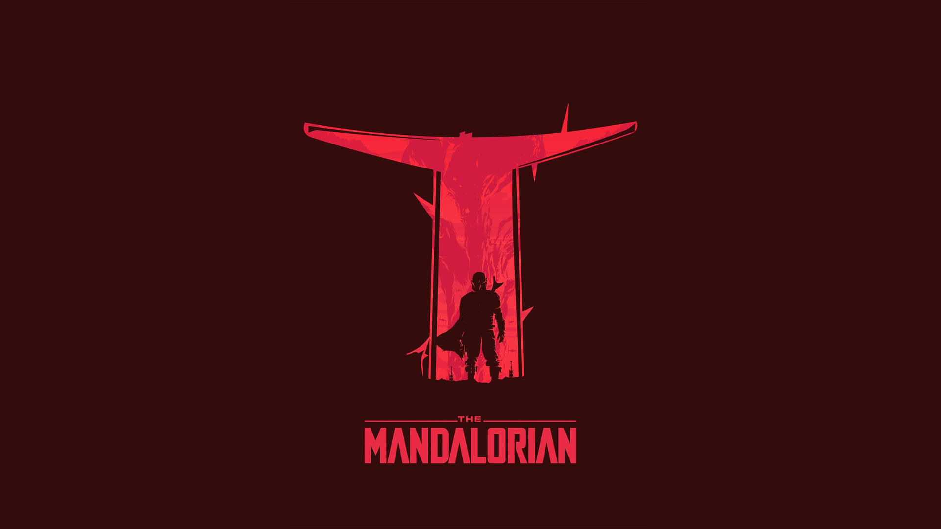 4K The Mandalorian Themed Artwork Wallpaper