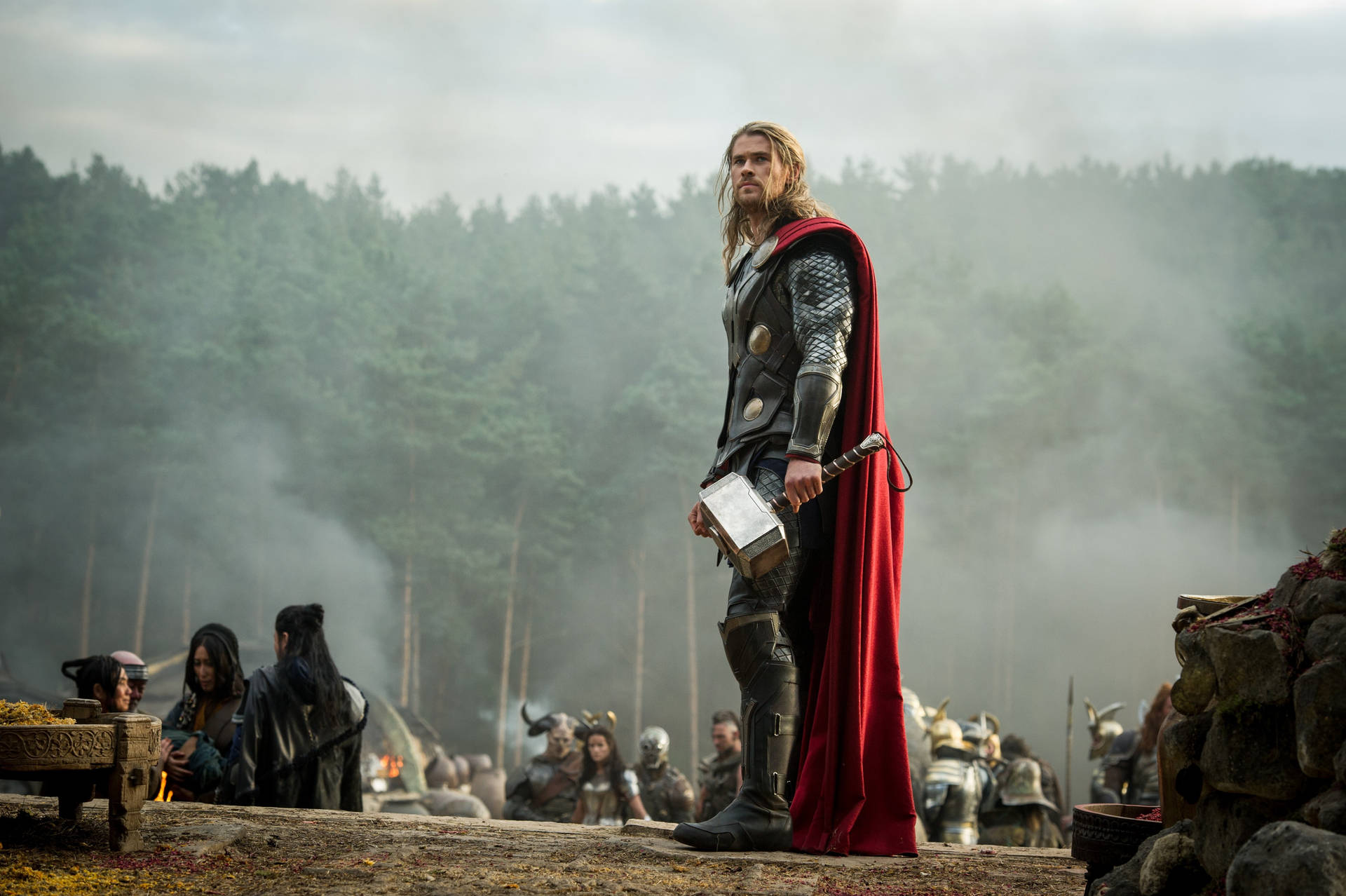 4k Thor: The Dark World Background