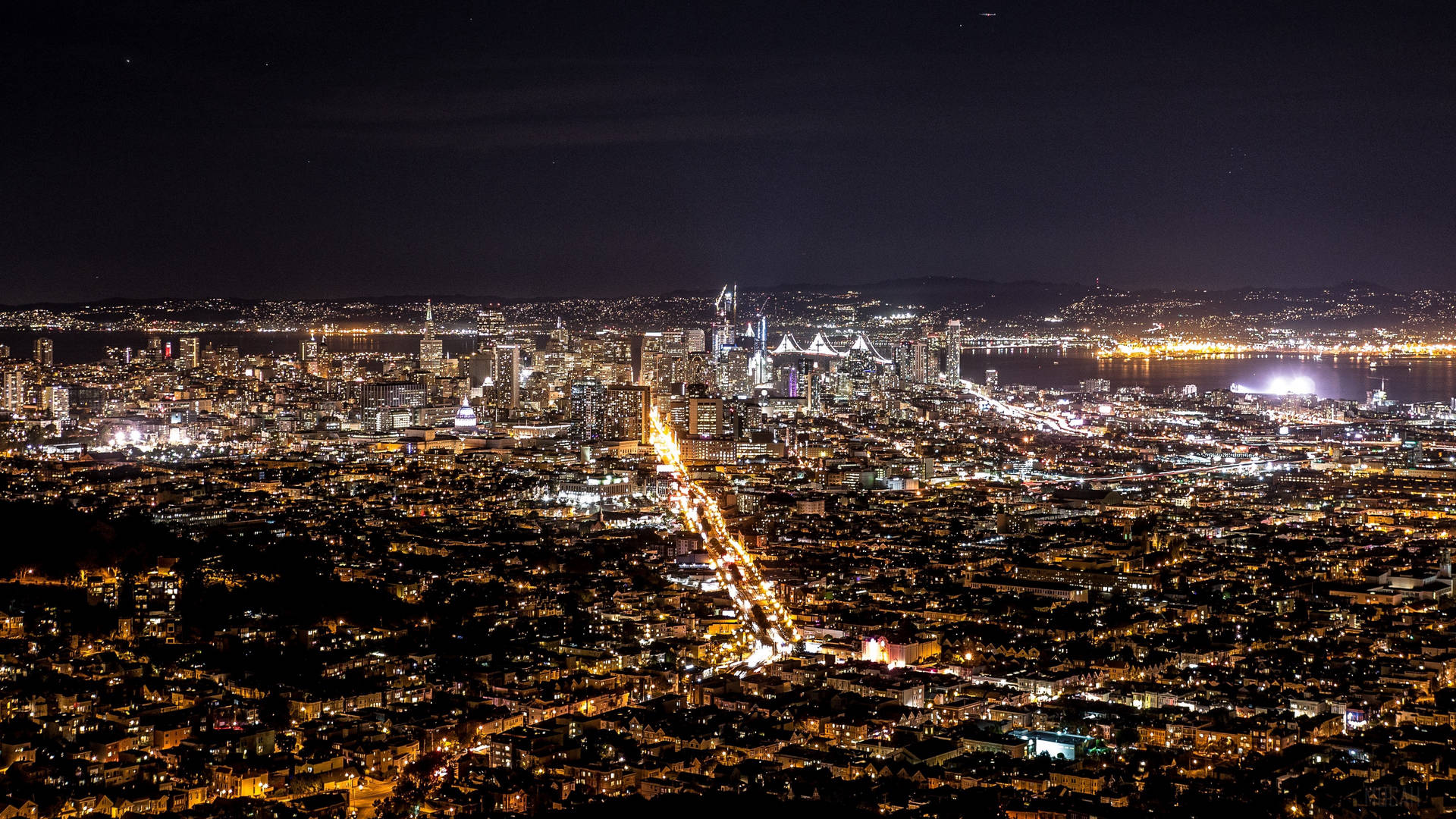 4K Ultra HD City Of San Francisco Aerial View