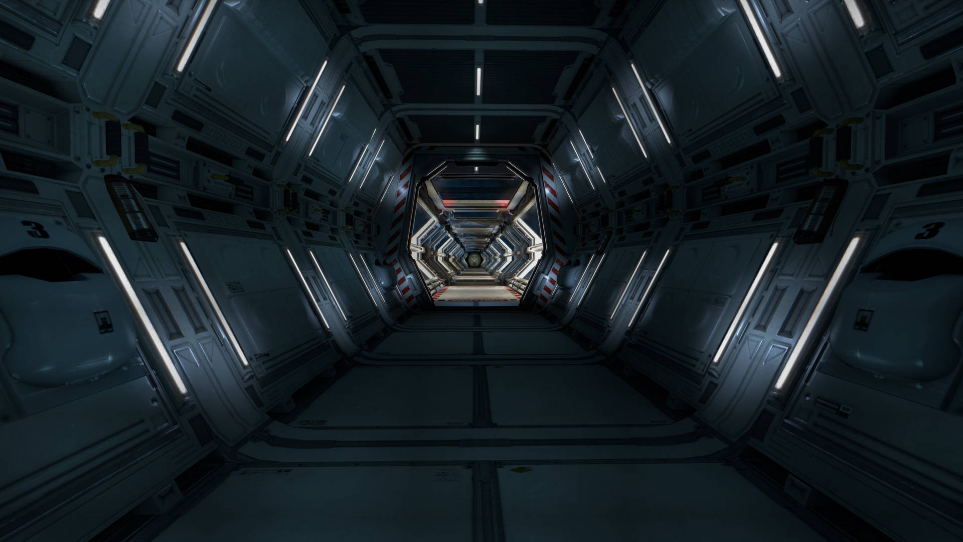 4k Ultra Hd Dark Spaceship Wallpaper