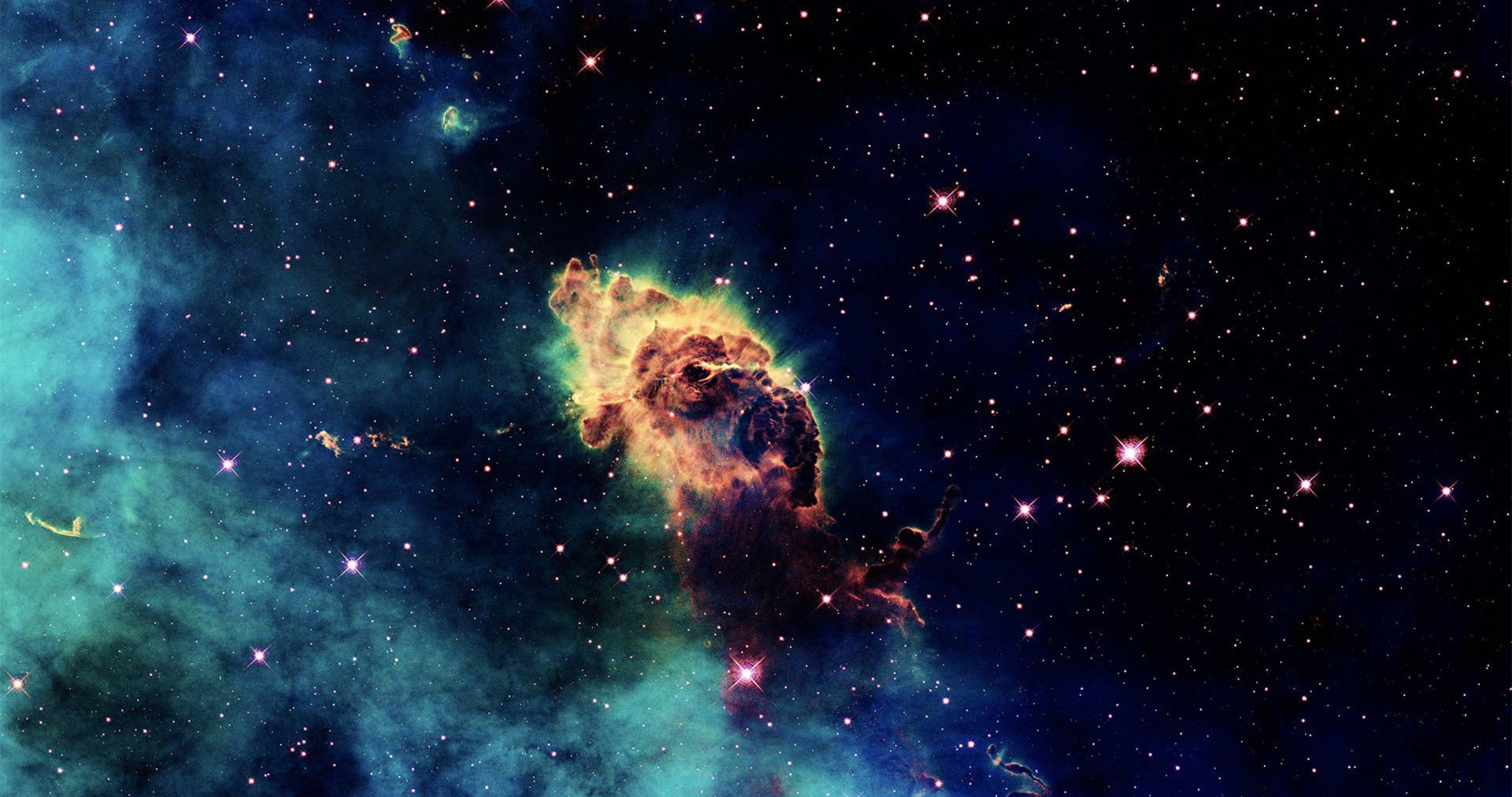 Galaxiaformando Estrellas En Ultra Hd 4k. Fondo de pantalla