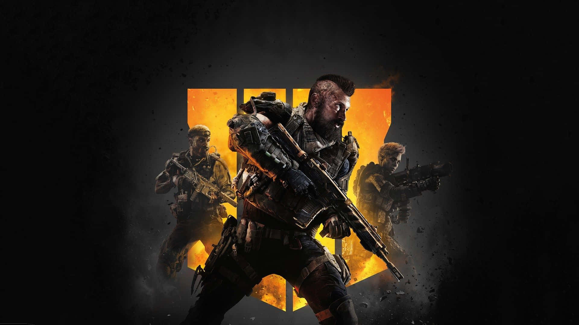 Caption: Intense action with Call of Duty Black Ops 4 in 4K Ultra HD Gaming Wallpaper