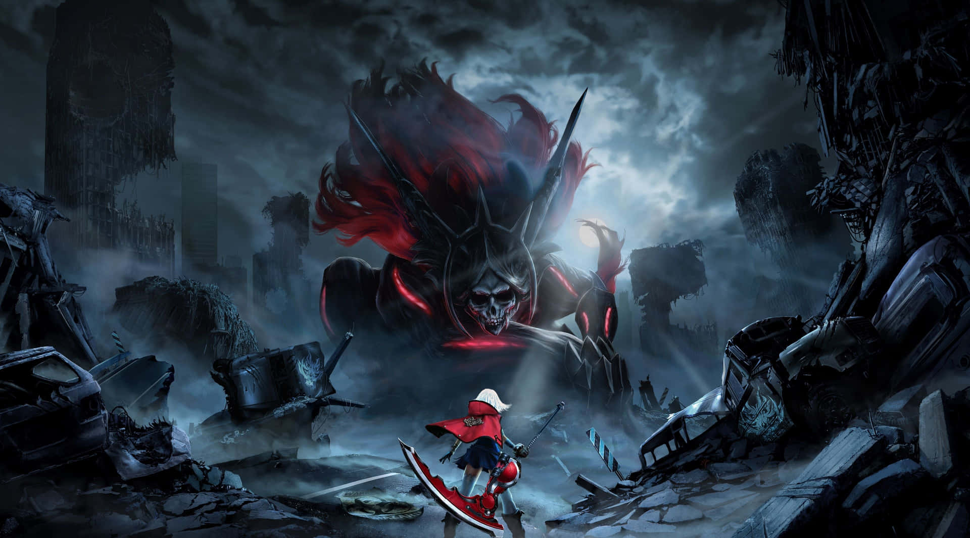 Epic Battle Scene from God Eater in Ultra HD Wallpaper