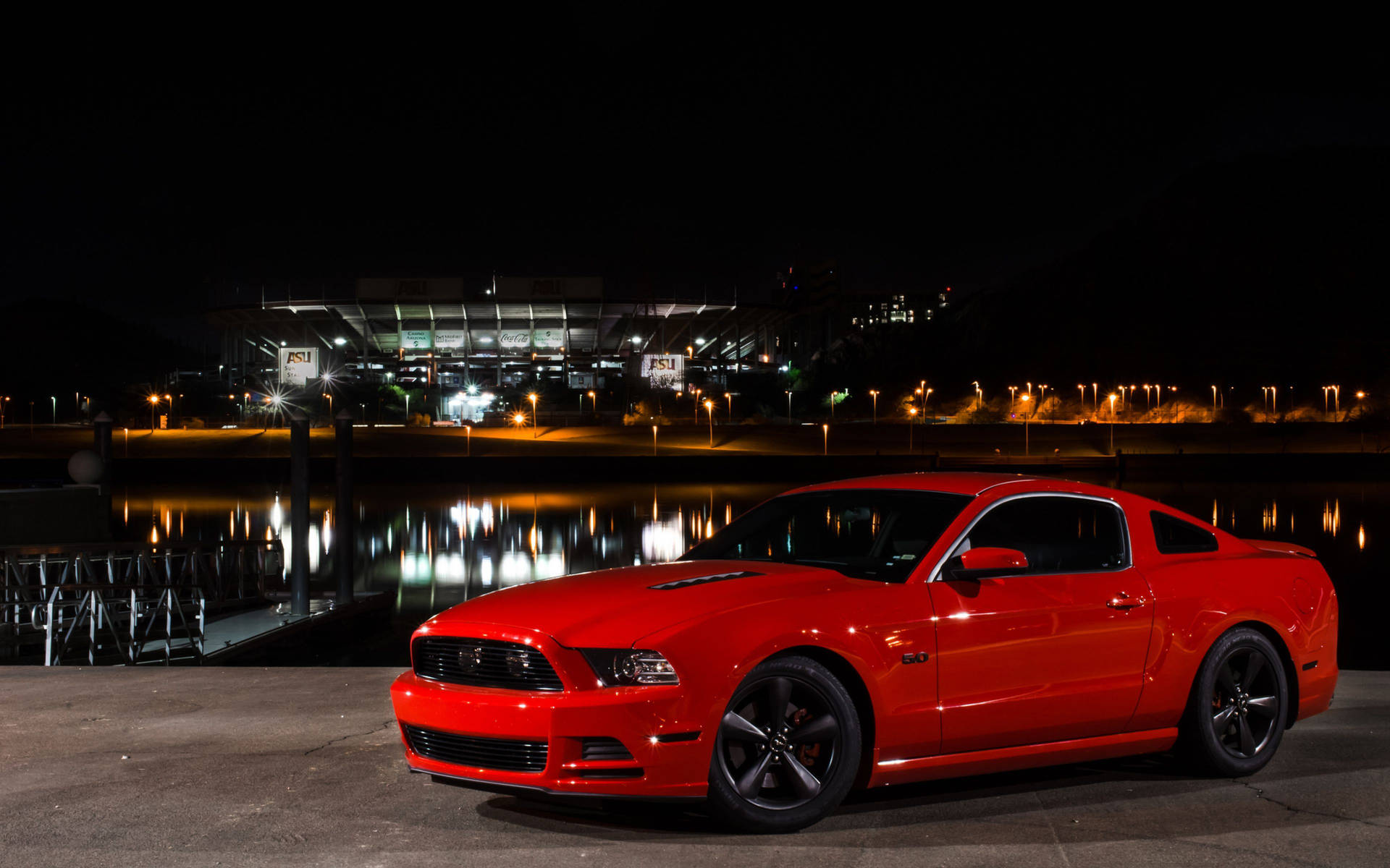 Captivating View of Mustang GT in 4K Ultra HD Wallpaper