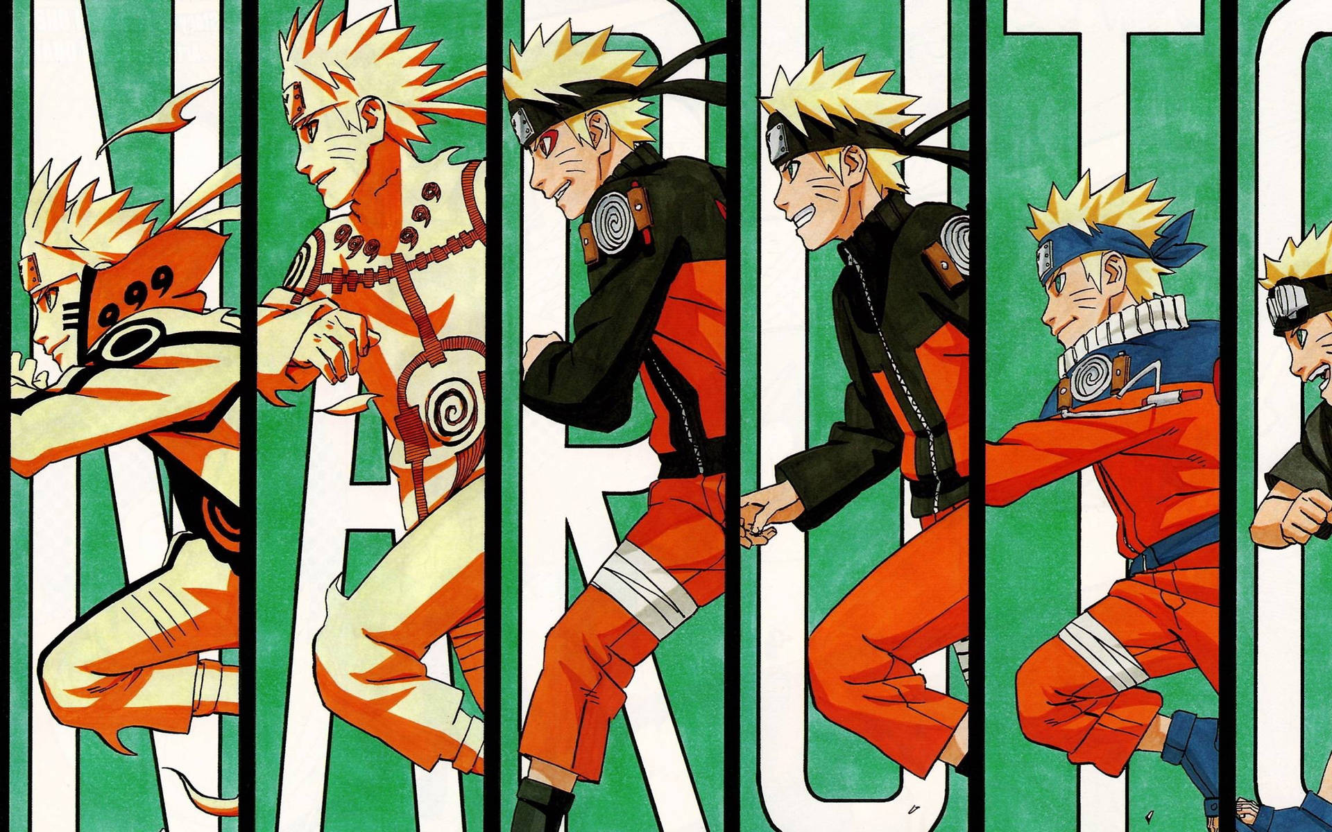 4k Ultra Hd Naruto Evolution Wallpaper