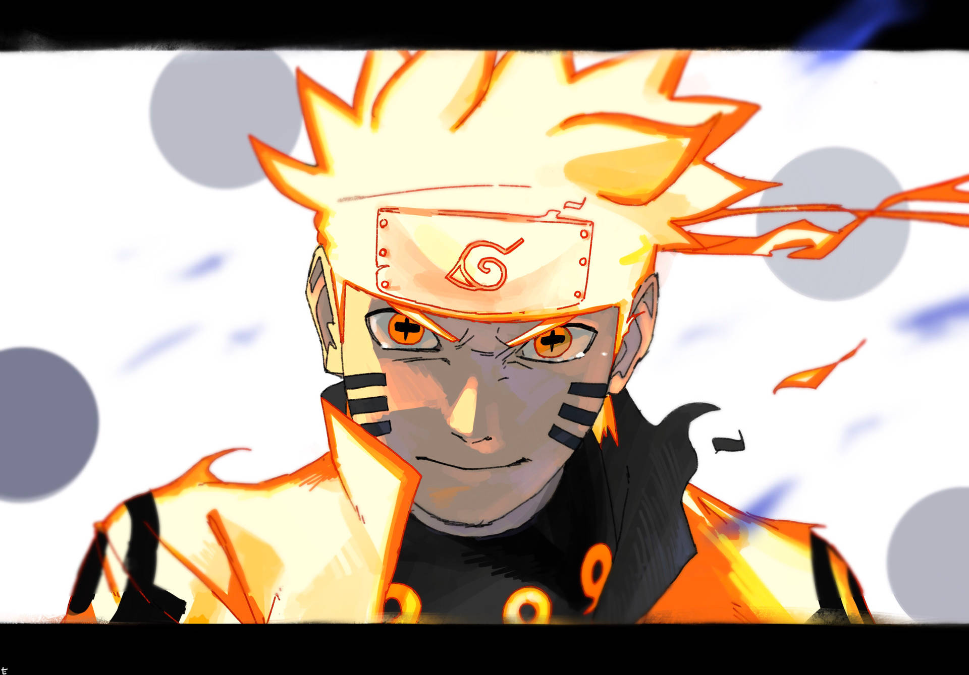 4k Ultra Hd Naruto Sage Mode Artwork Background