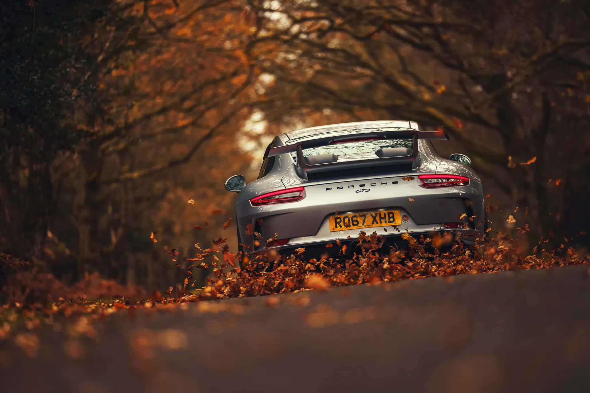 4kultra Hd Porsche Outono Papel de Parede