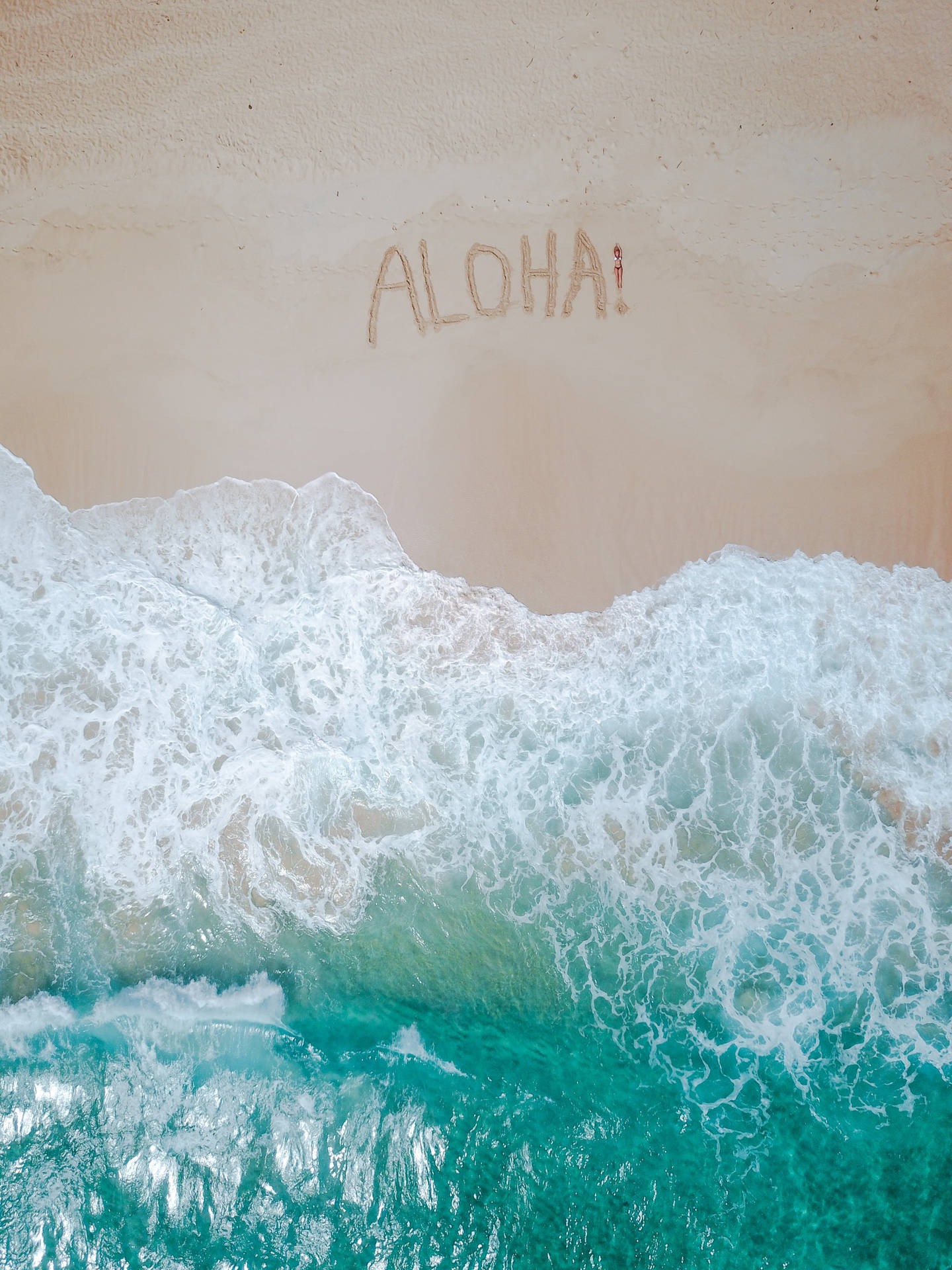 4k Ultra Hd Strand Aloha Wallpaper