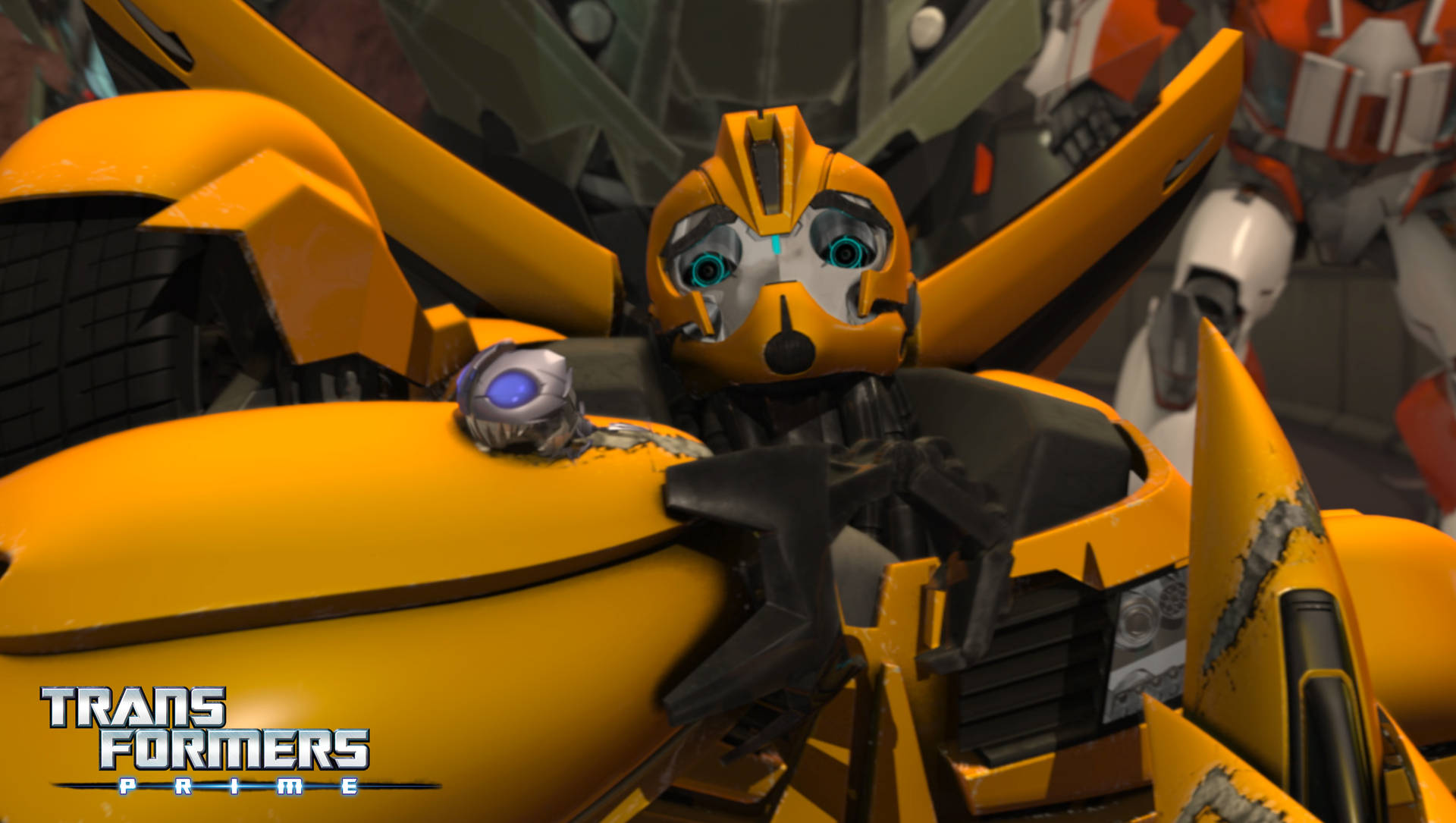 4K Ultra HD Transformers Bumblebee Open Mouth Wallpaper