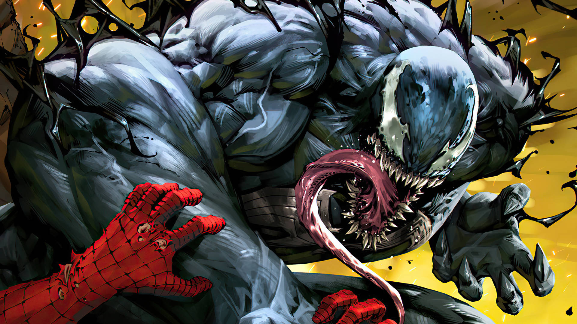 4k Ultra Hd Venom Comic Graphic Wallpaper