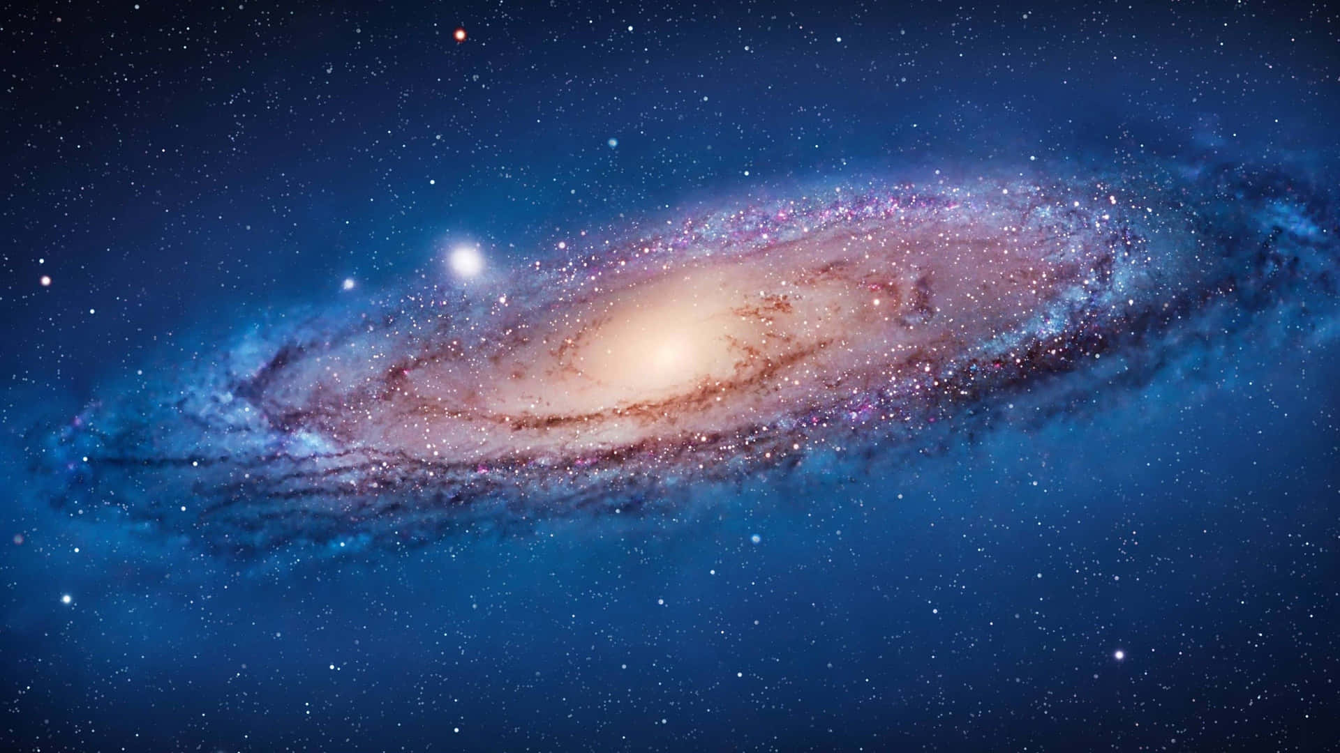 4k Universe Andromeda Galaxy Background