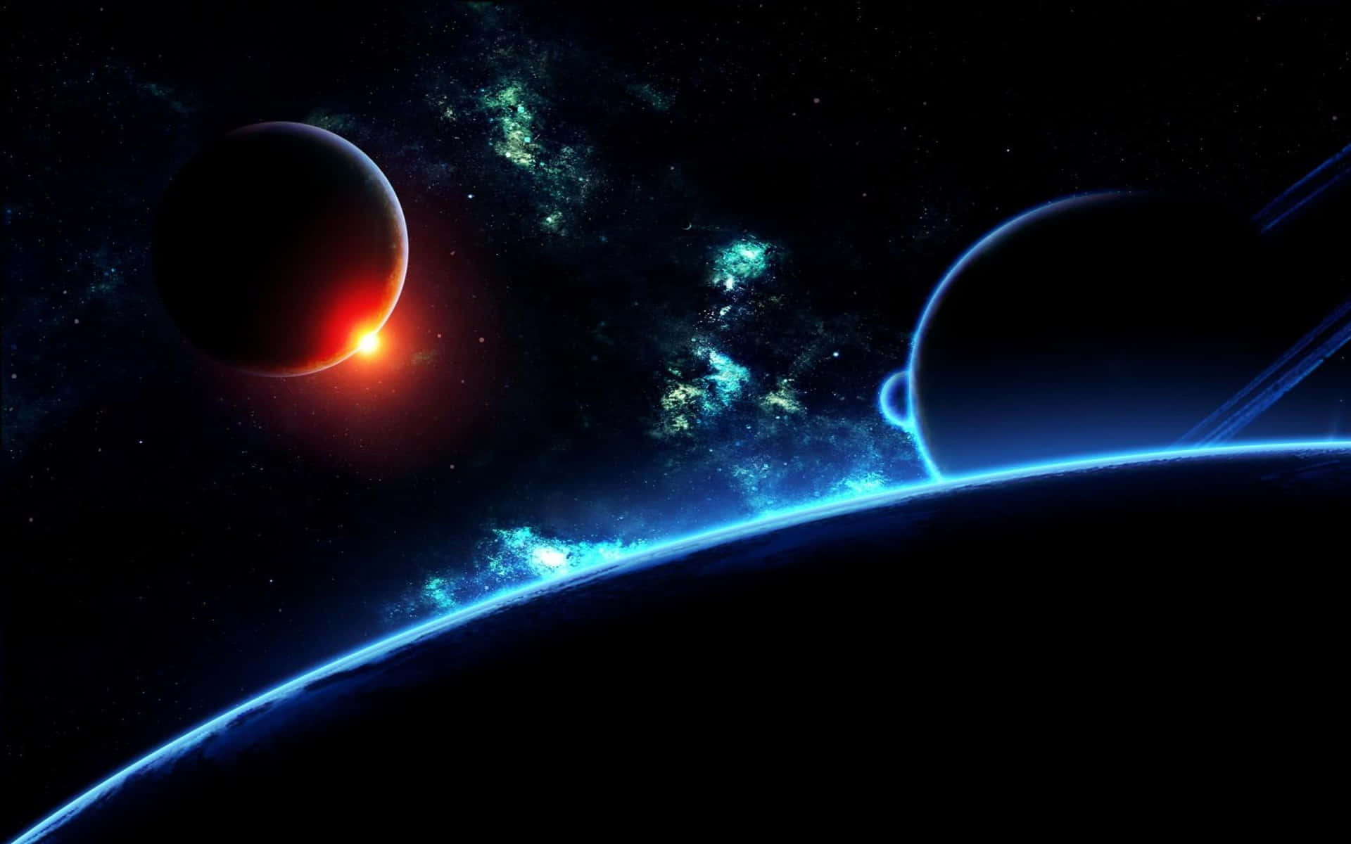 4k Universe Space Planet Background