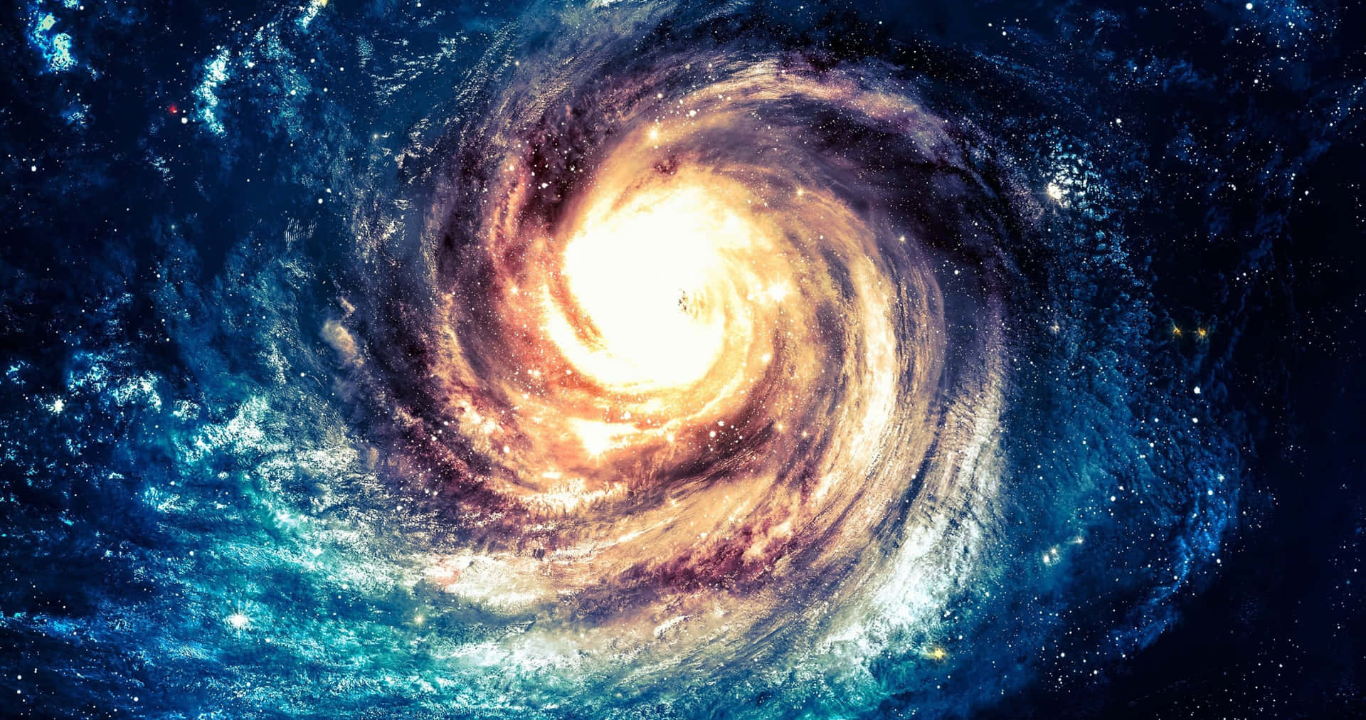 4k Universe Top Andromeda Galaxy Background