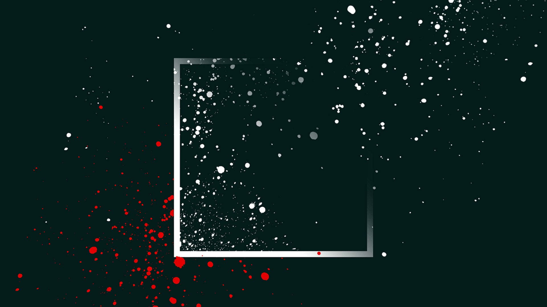 4k Vector Square Red And White Splatters Wallpaper