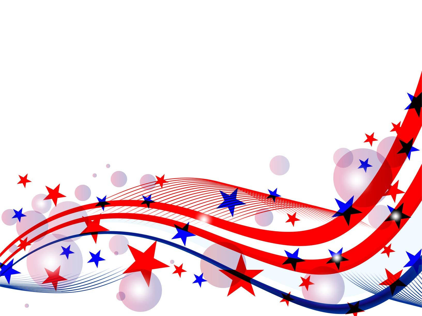 Show your pride in America with a 4th of July themed PowerPoint presentation. Wallpaper