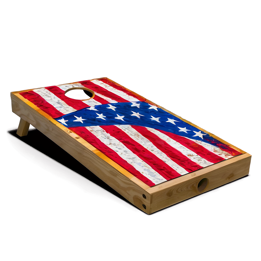 4th Of July Cornhole Game Png 05212024 PNG